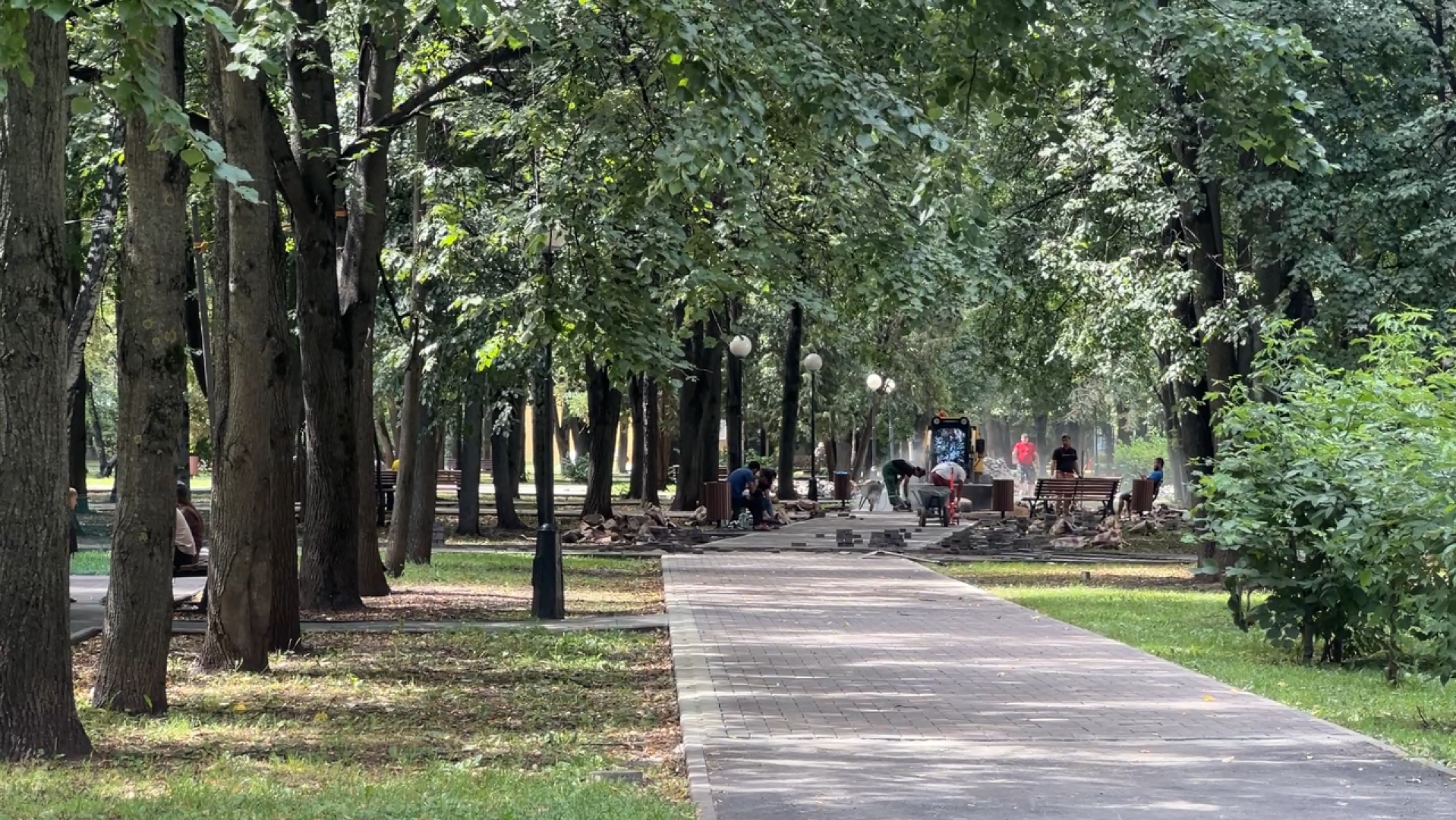 химки, благоустройство, сквер,