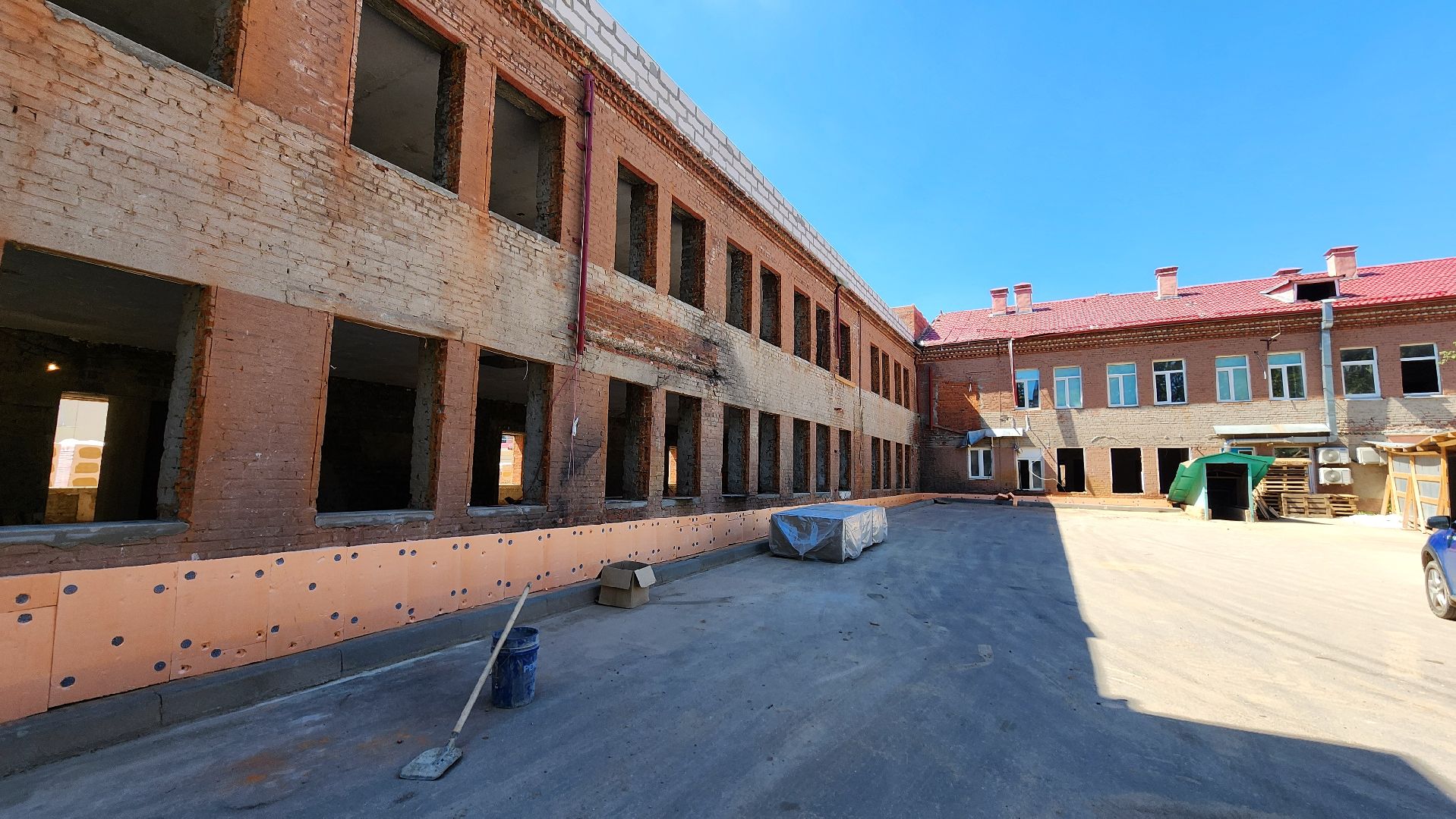 Домодедово, Подмосковье, ДЦГБ, строительство, капистальный ремонт, здравоохранение,