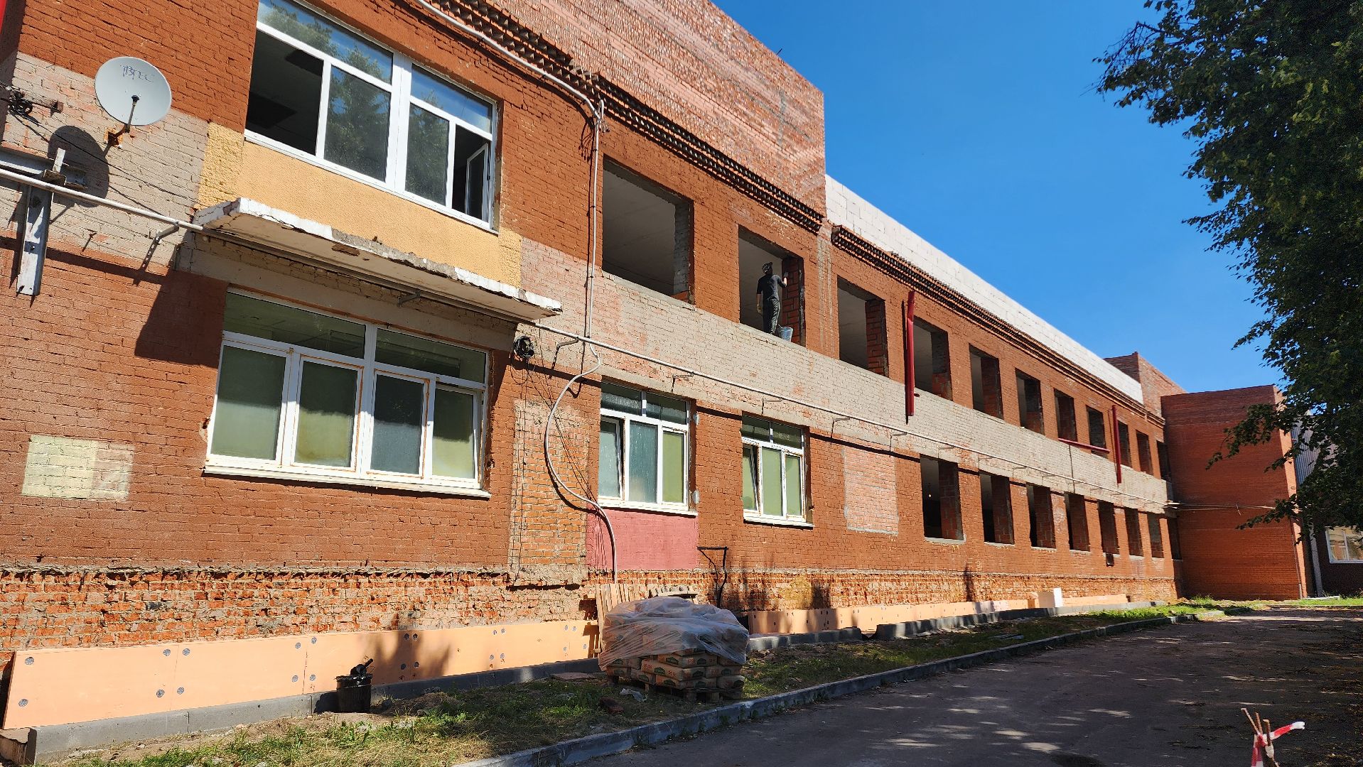 Домодедово, Подмосковье, ДЦГБ, строительство, капистальный ремонт, здравоохранение,