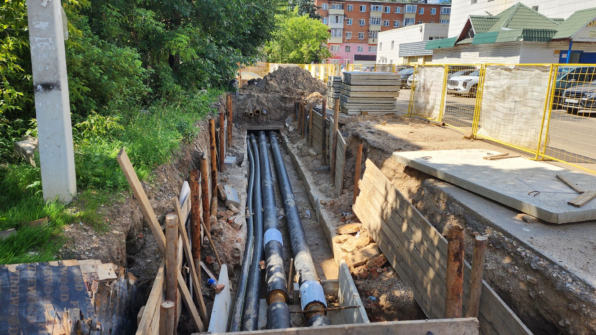 Солнечногорск, ЖКХ, капремонт теплотрассы,