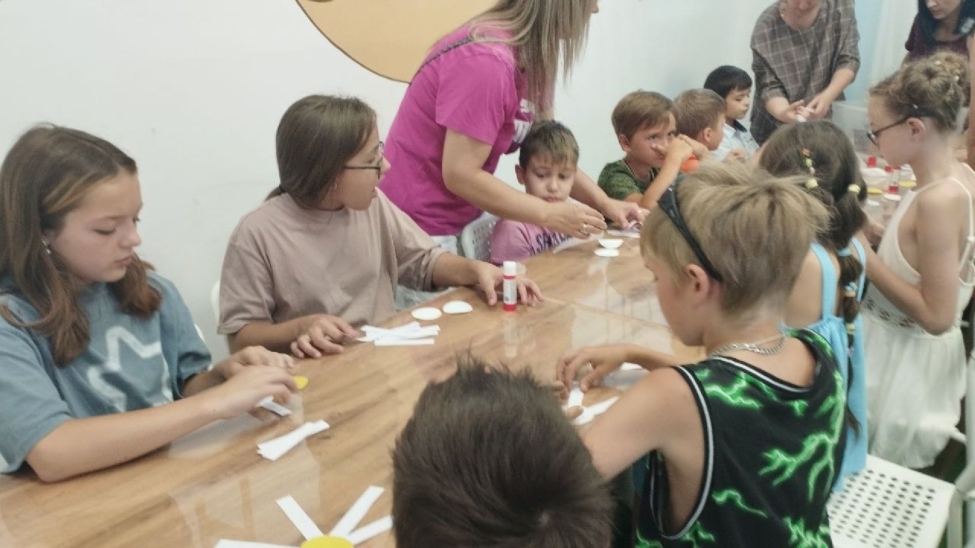 пушкино, день семьи любви и верности, дети, мастер-класс, браслет,