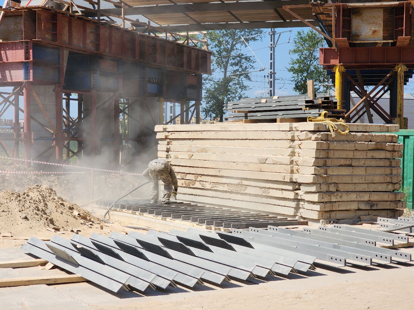 стройка, путепровод, мцд-2, опалиха, красногорск,