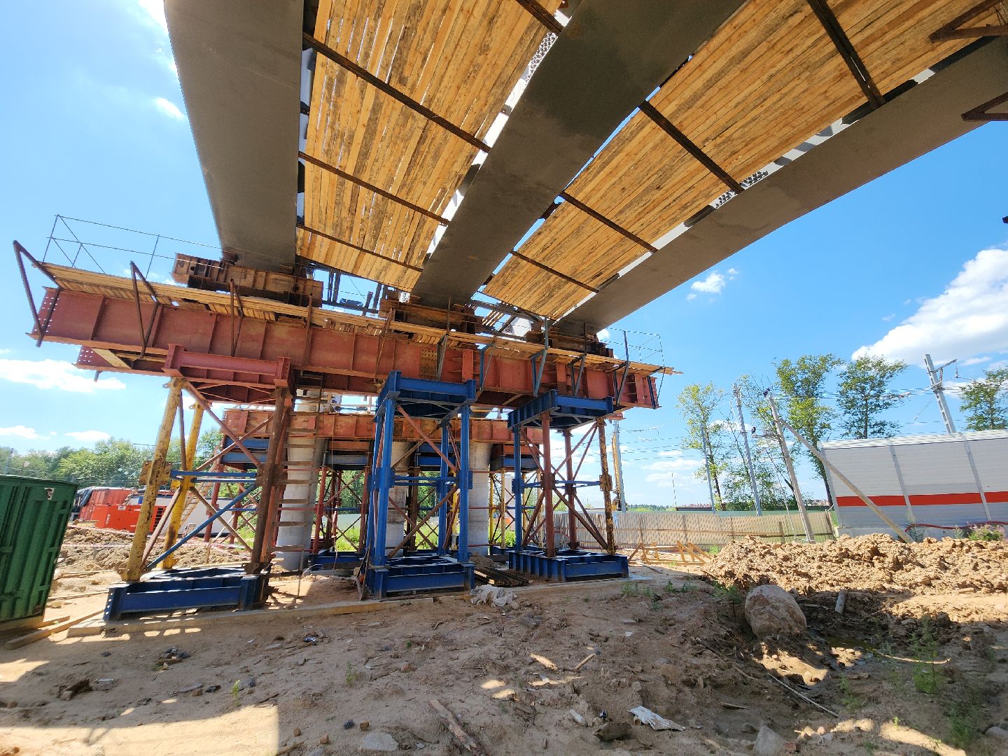 стройка, путепровод, мцд-2, опалиха, красногорск,