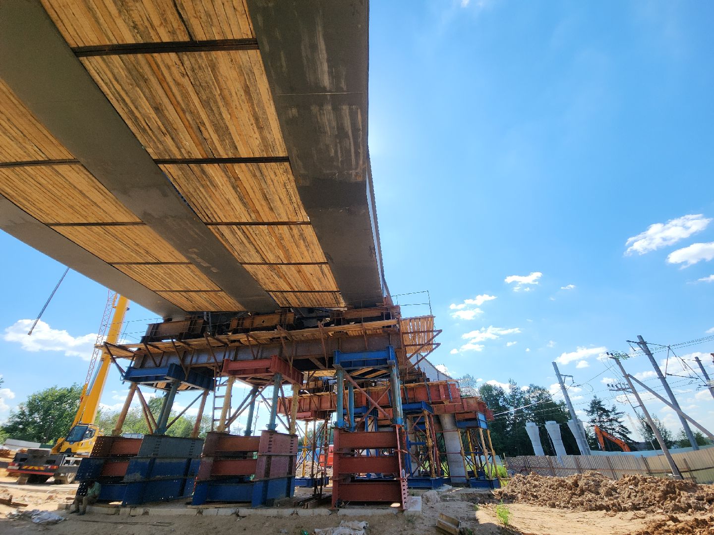 стройка, путепровод, мцд-2, опалиха, красногорск,