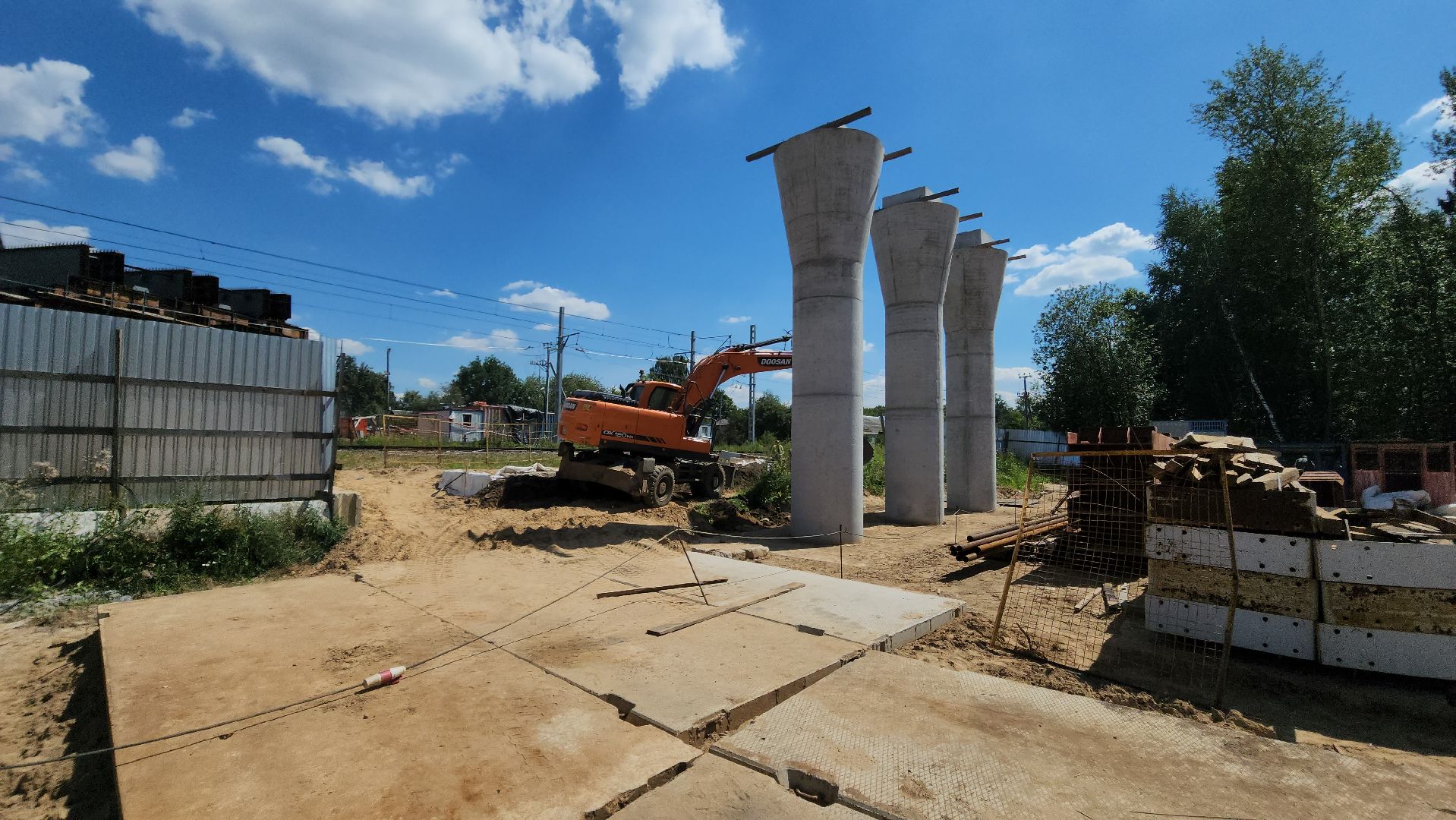 стройка, путепровод, мцд-2, опалиха, красногорск,