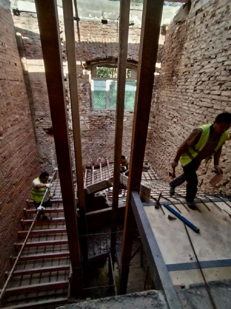 ремонт здания, наро-фоминск, здравоохранение московской области, наро-фоминский городской округ, кардиология, историческое здание,