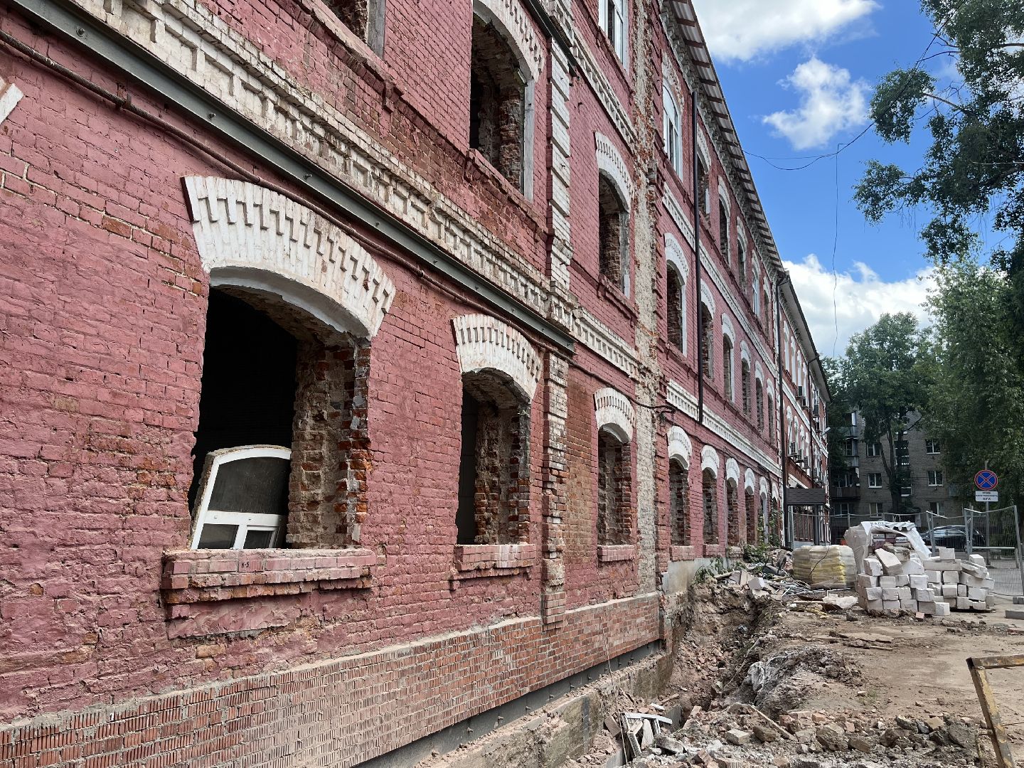 ремонт здания, наро-фоминск, здравоохранение московской области, наро-фоминский городской округ, кардиология, историческое здание,