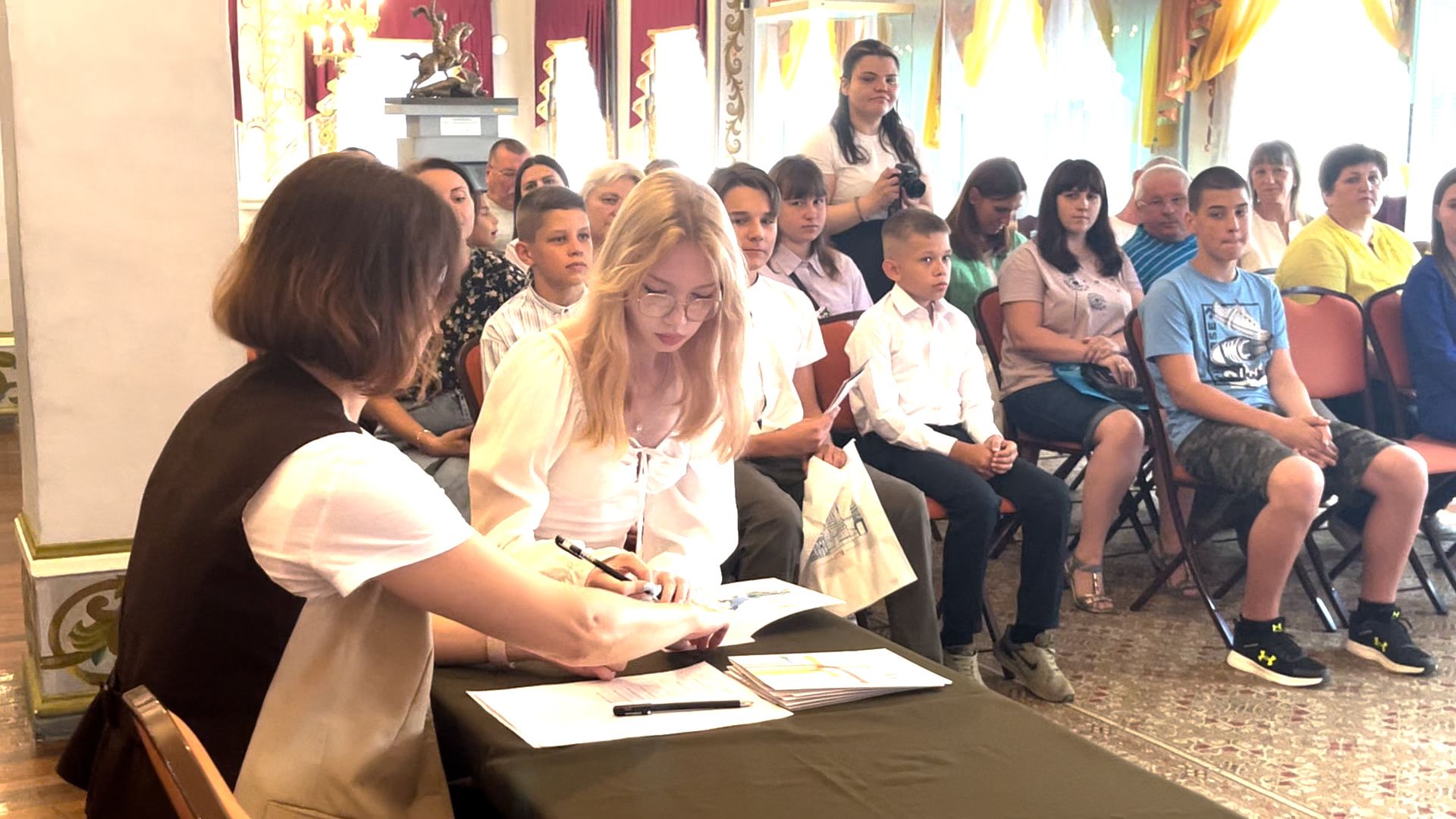 егорьевск, дети, паспорт в 14 лет, паспорт гражданина рф, музей, церемония,