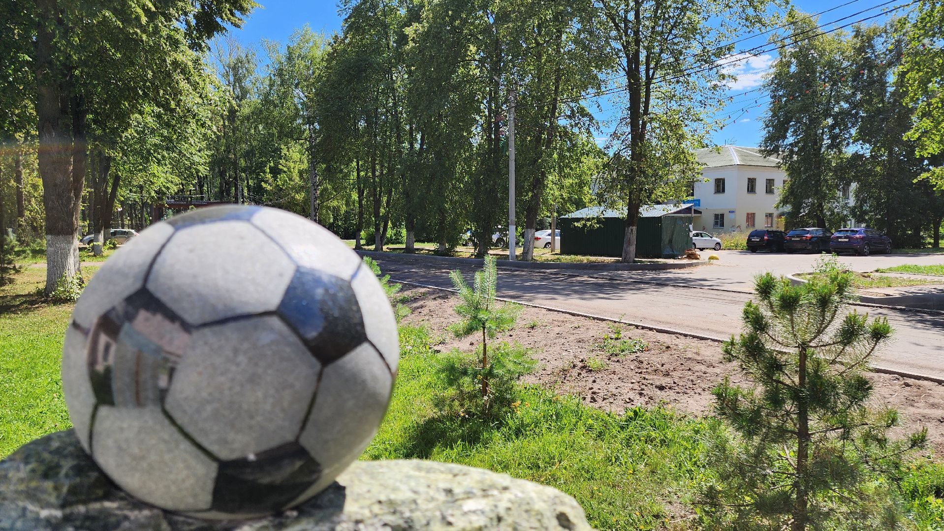 кашира, ожерелье, ремонт дорог, советская, бортовой камень, асфальт, троутар,