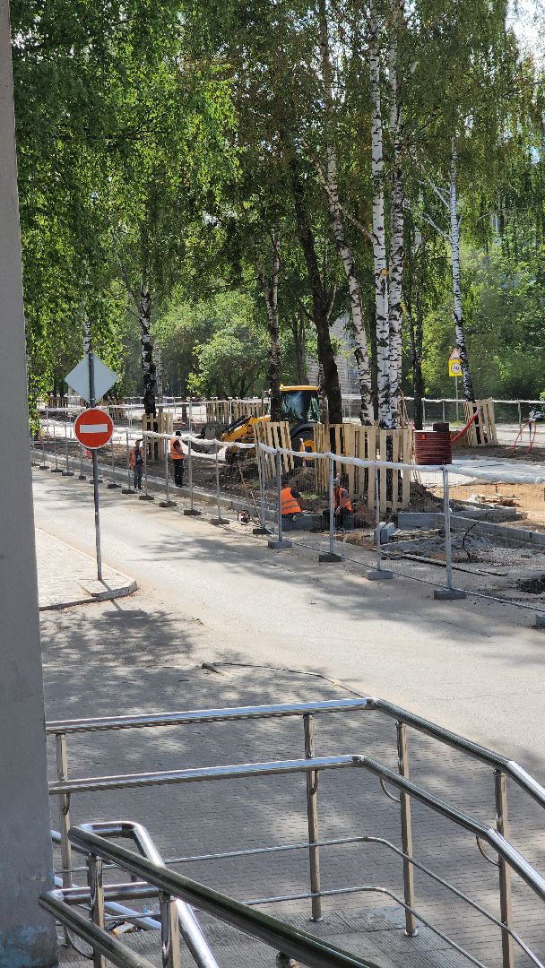 Дубна, Благоустройство, Центральная улица, Большой проект, Демонтаж,