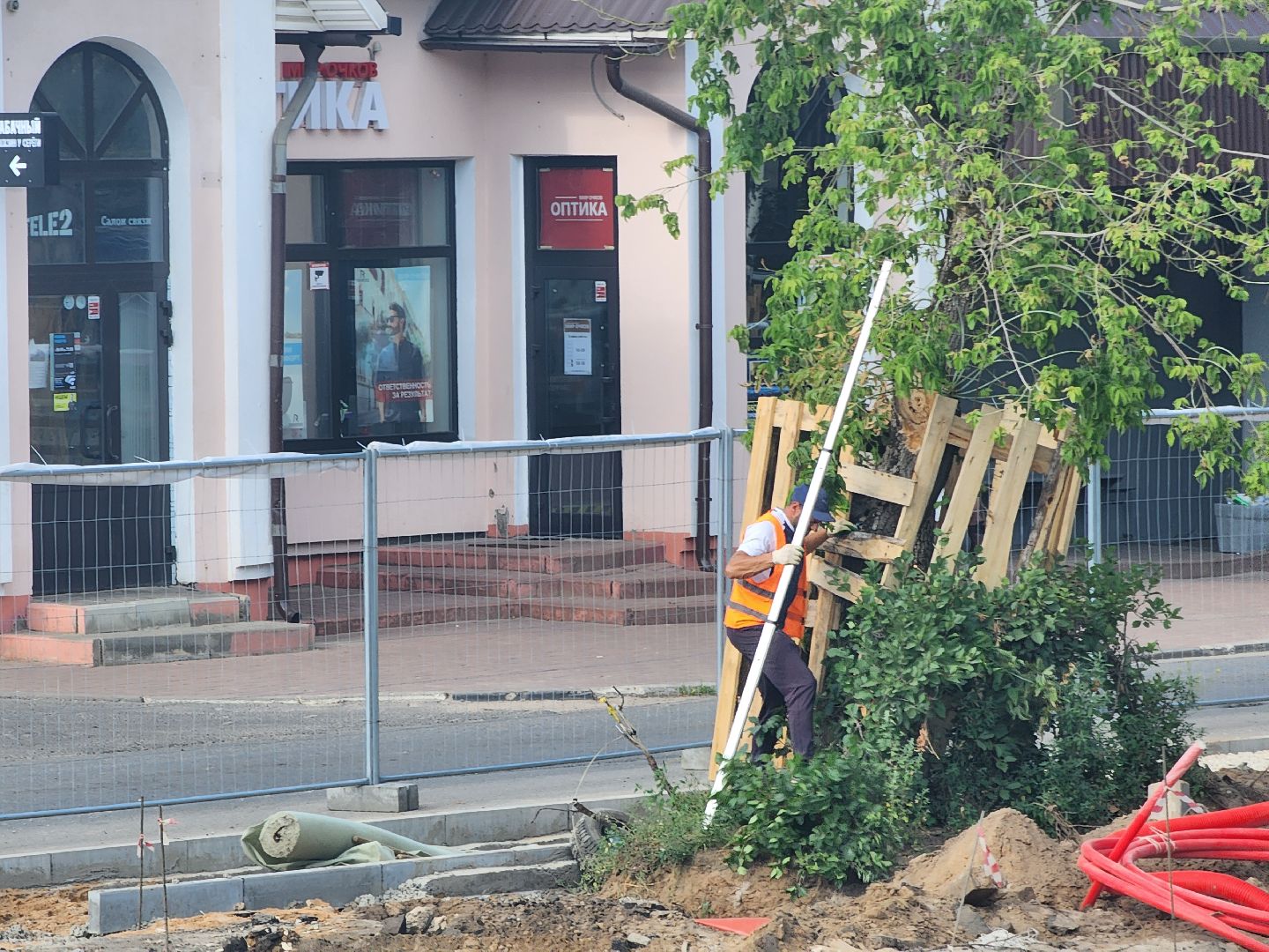 Дубна, Благоустройство, Центральная улица, Большой проект, Демонтаж,