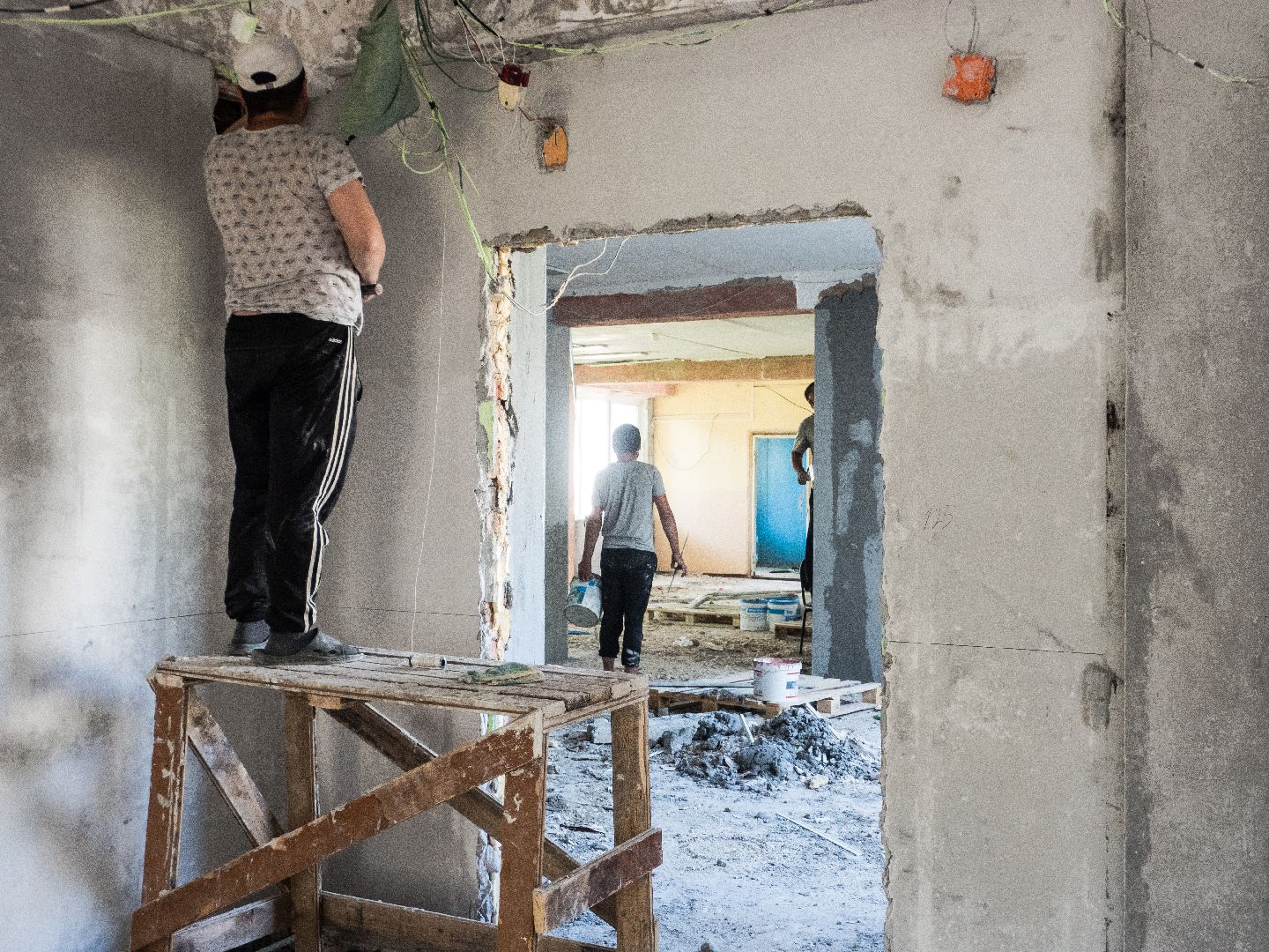 подмосковье, дедовск, лицей, ремонт,