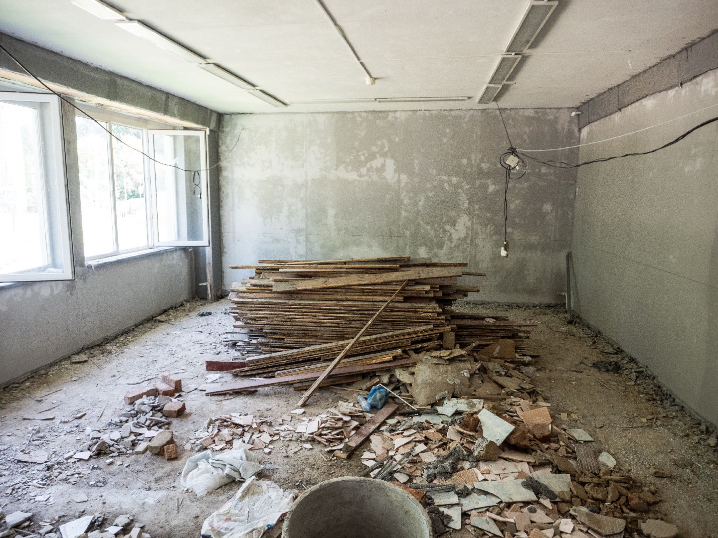 подмосковье, дедовск, лицей, ремонт,