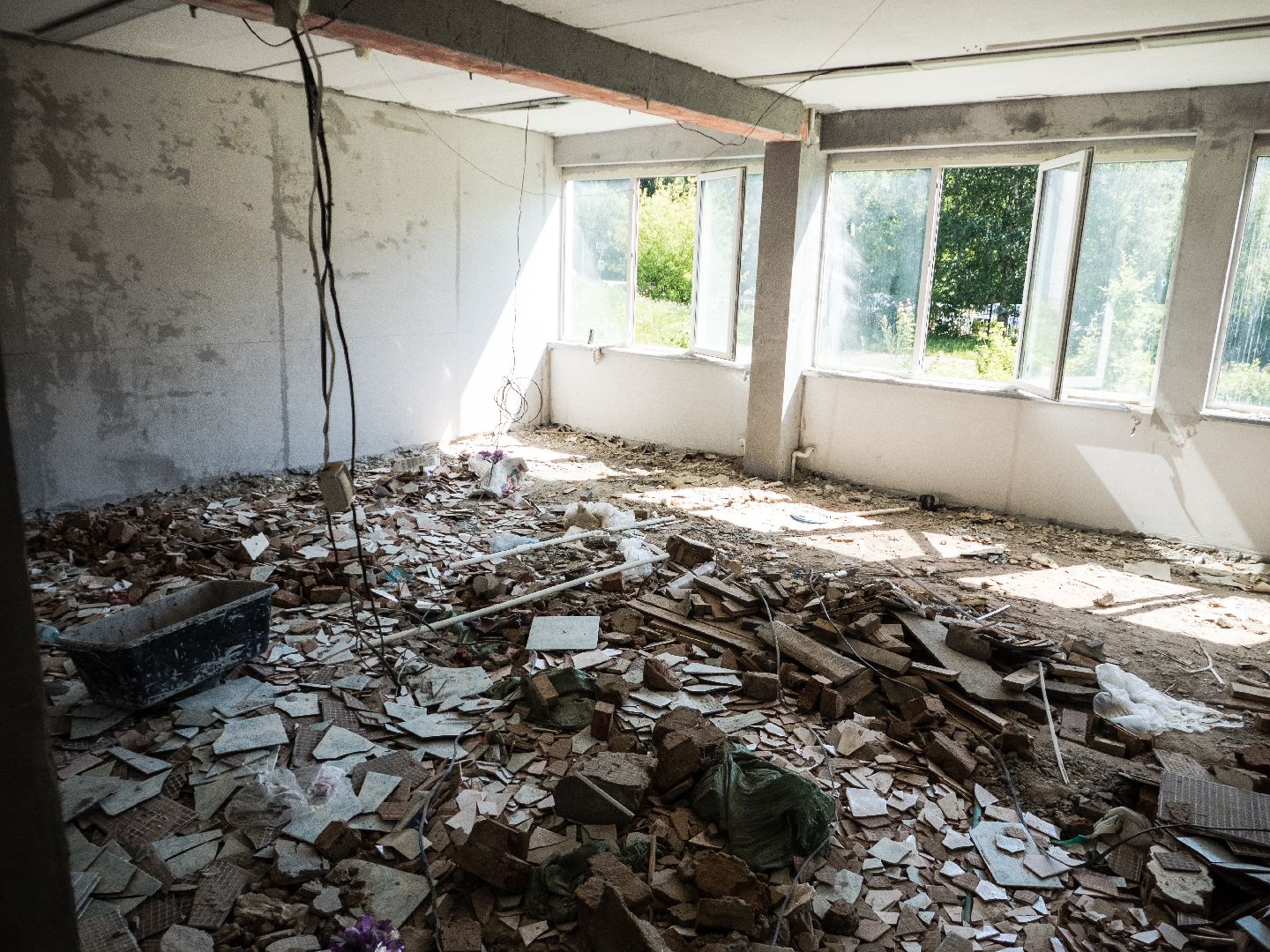 подмосковье, дедовск, лицей, ремонт,