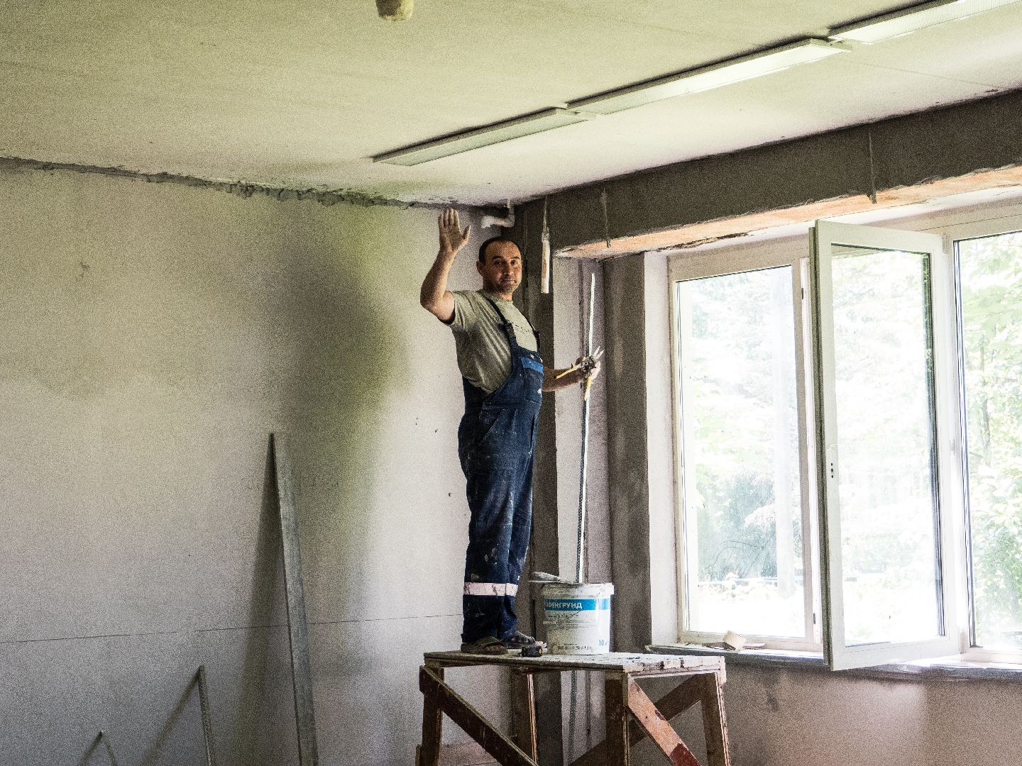 подмосковье, дедовск, лицей, ремонт,