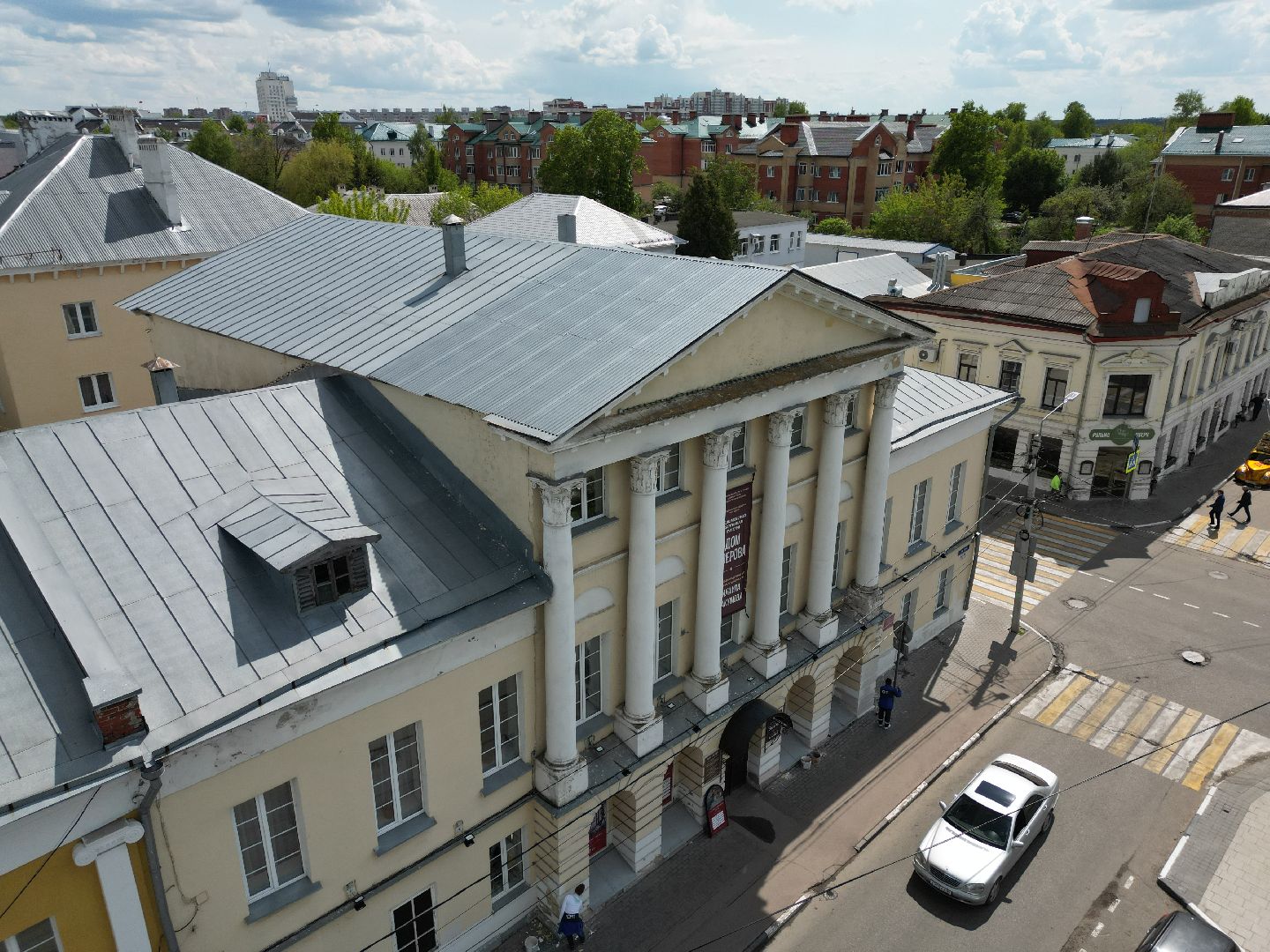 видео с коптера, Коломна, галерея, культура,