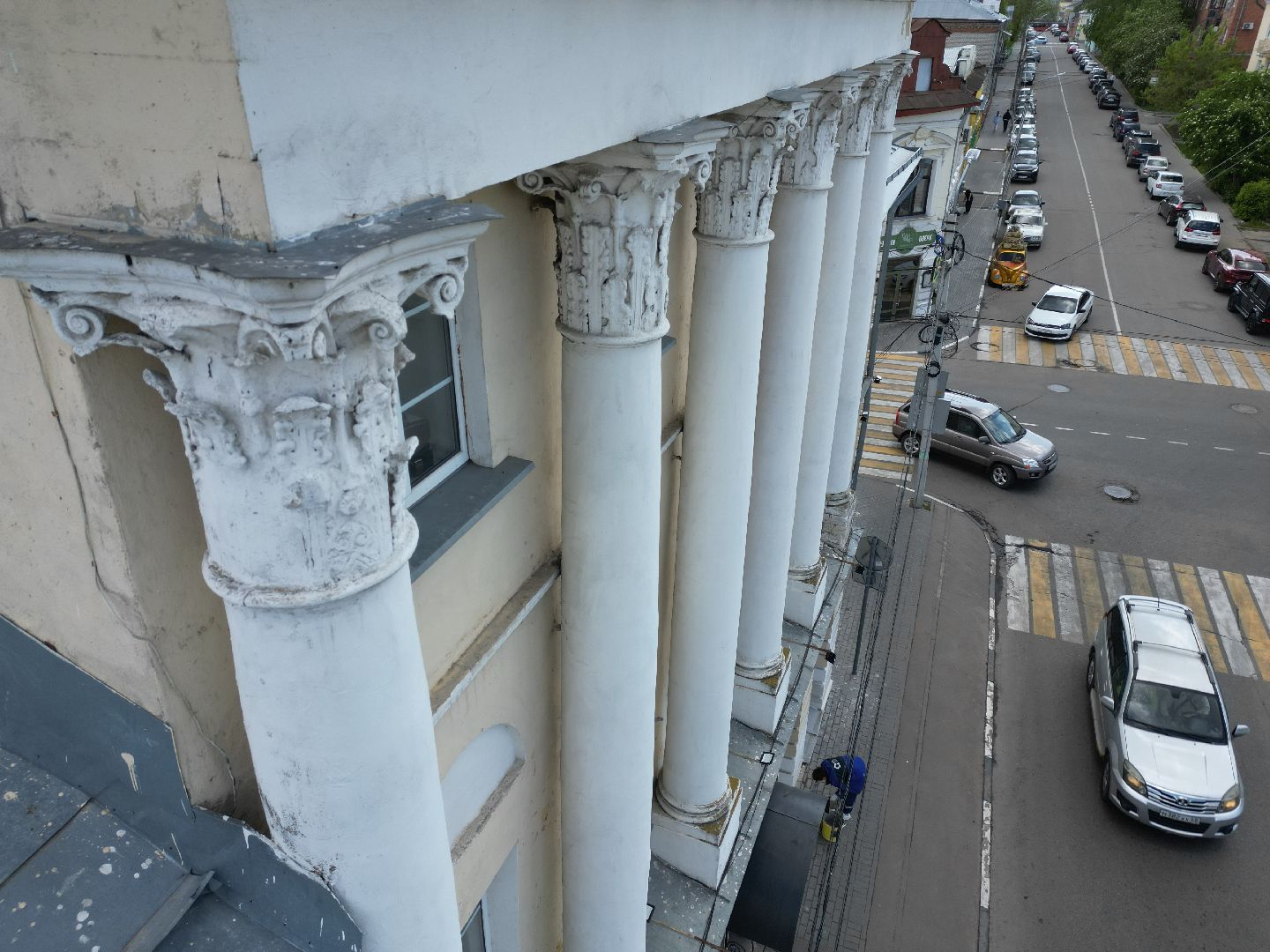 видео с коптера, Коломна, галерея, культура,