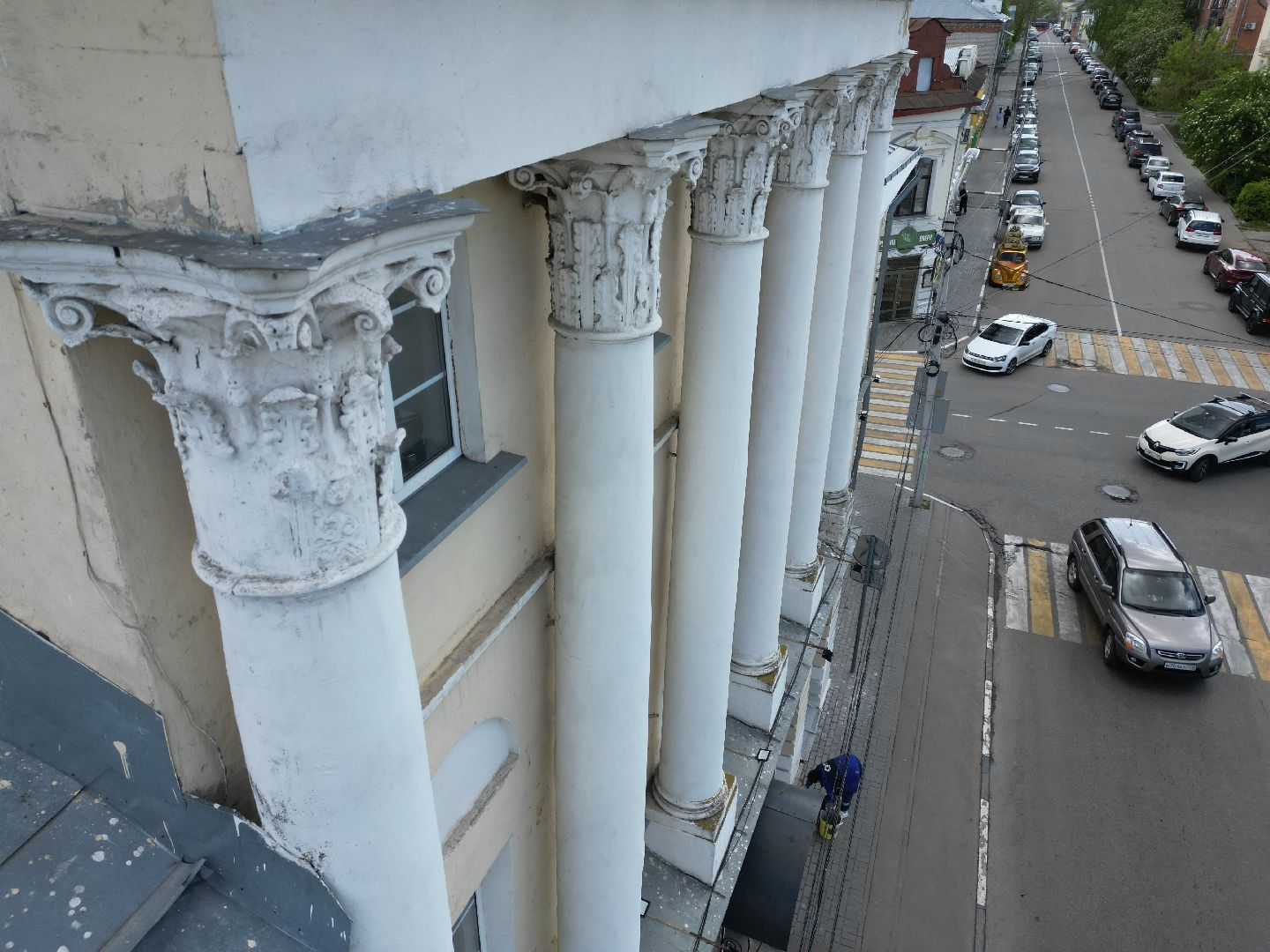 видео с коптера, Коломна, галерея, культура,