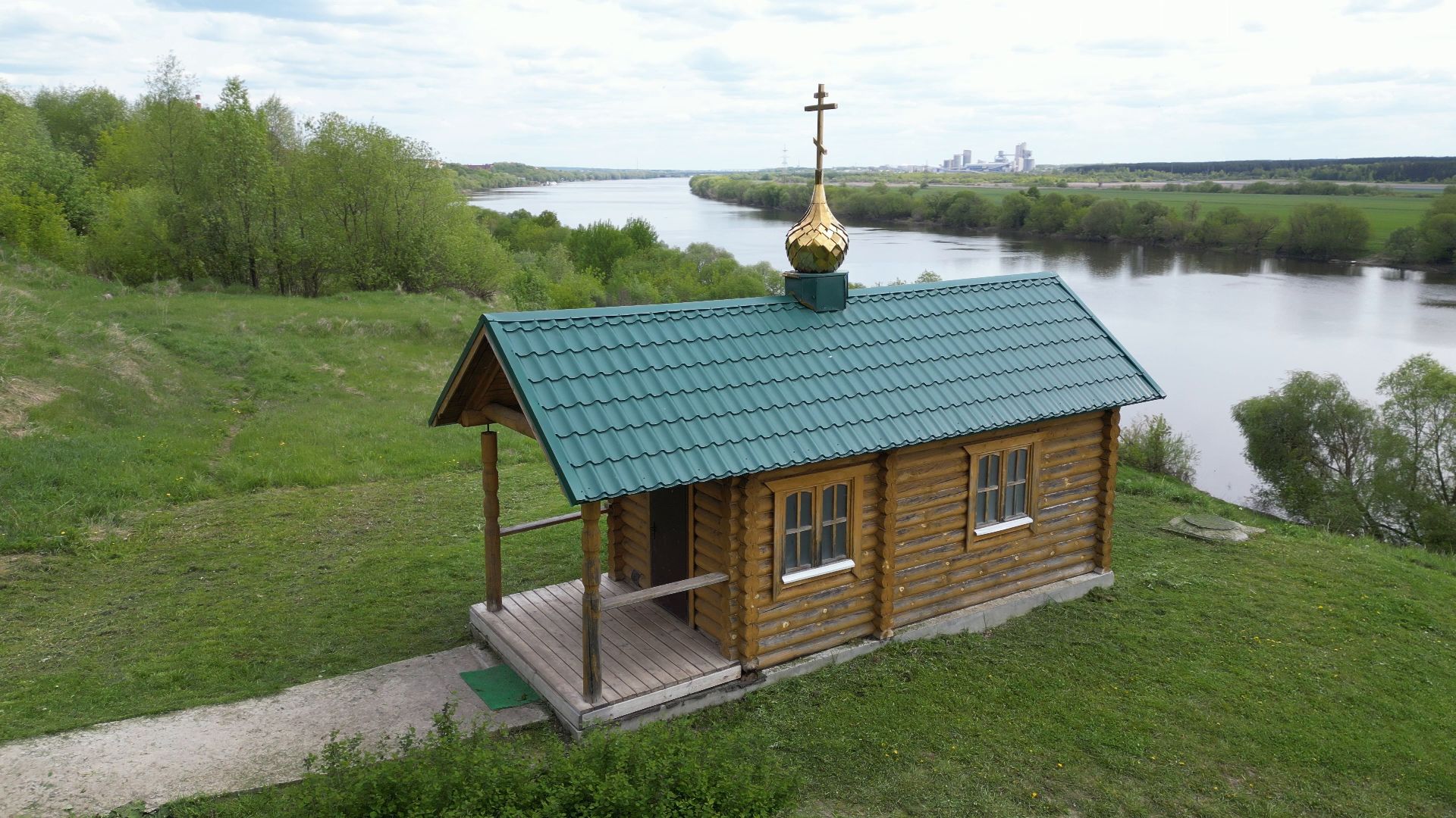 видео с коптера, Коломна, религия,