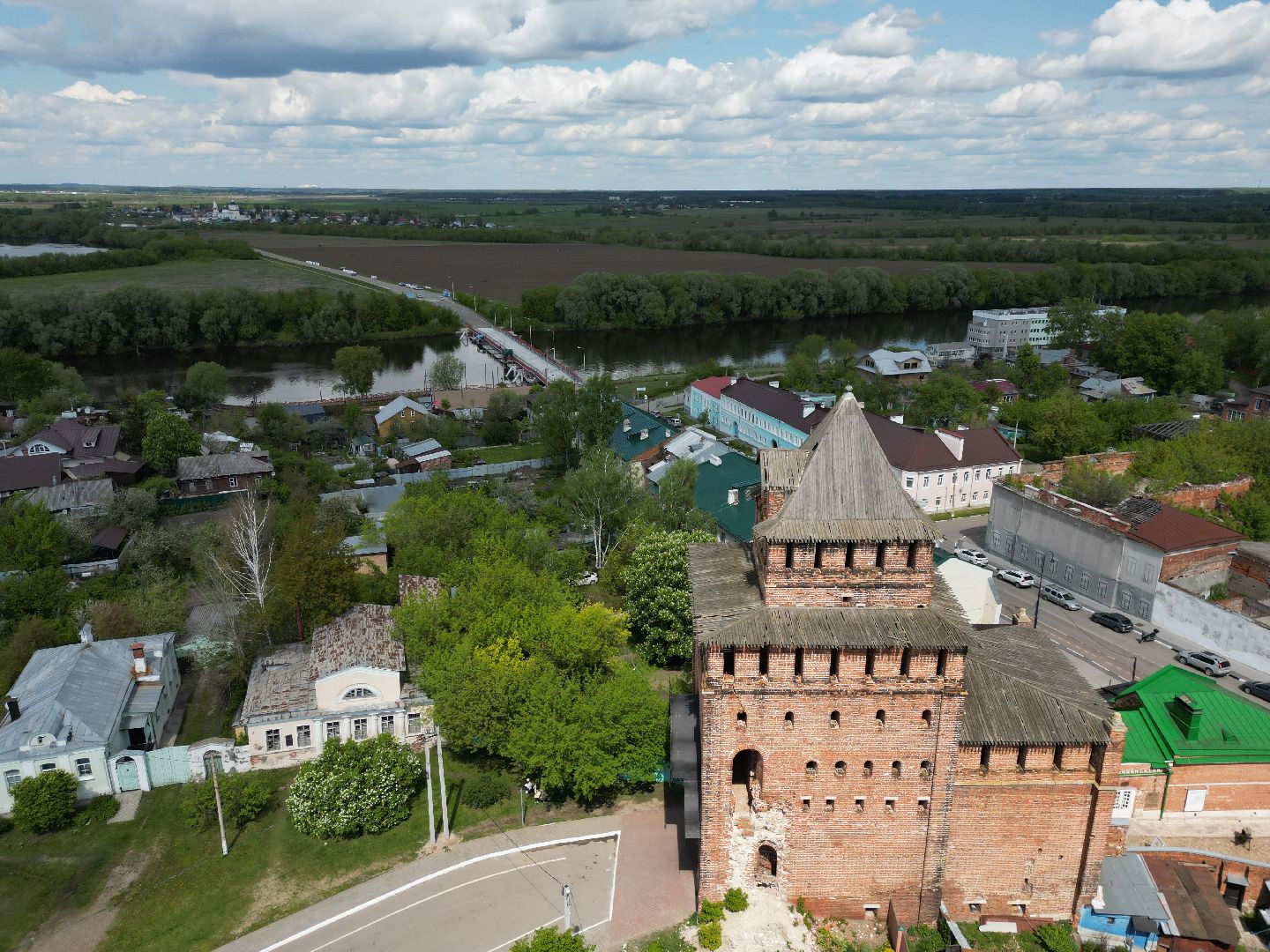 видео с коптера, Коломна, культура,