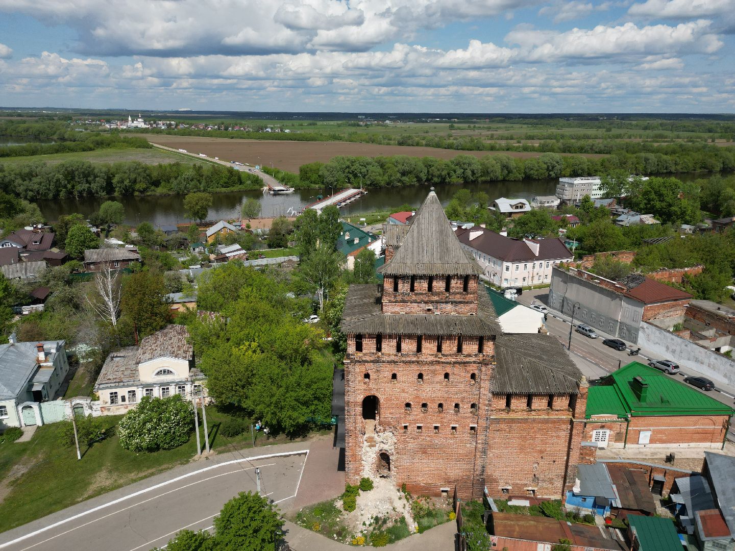 видео с коптера, Коломна, культура,