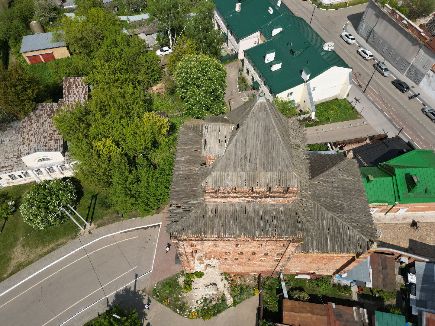 видео с коптера, Коломна, культура,
