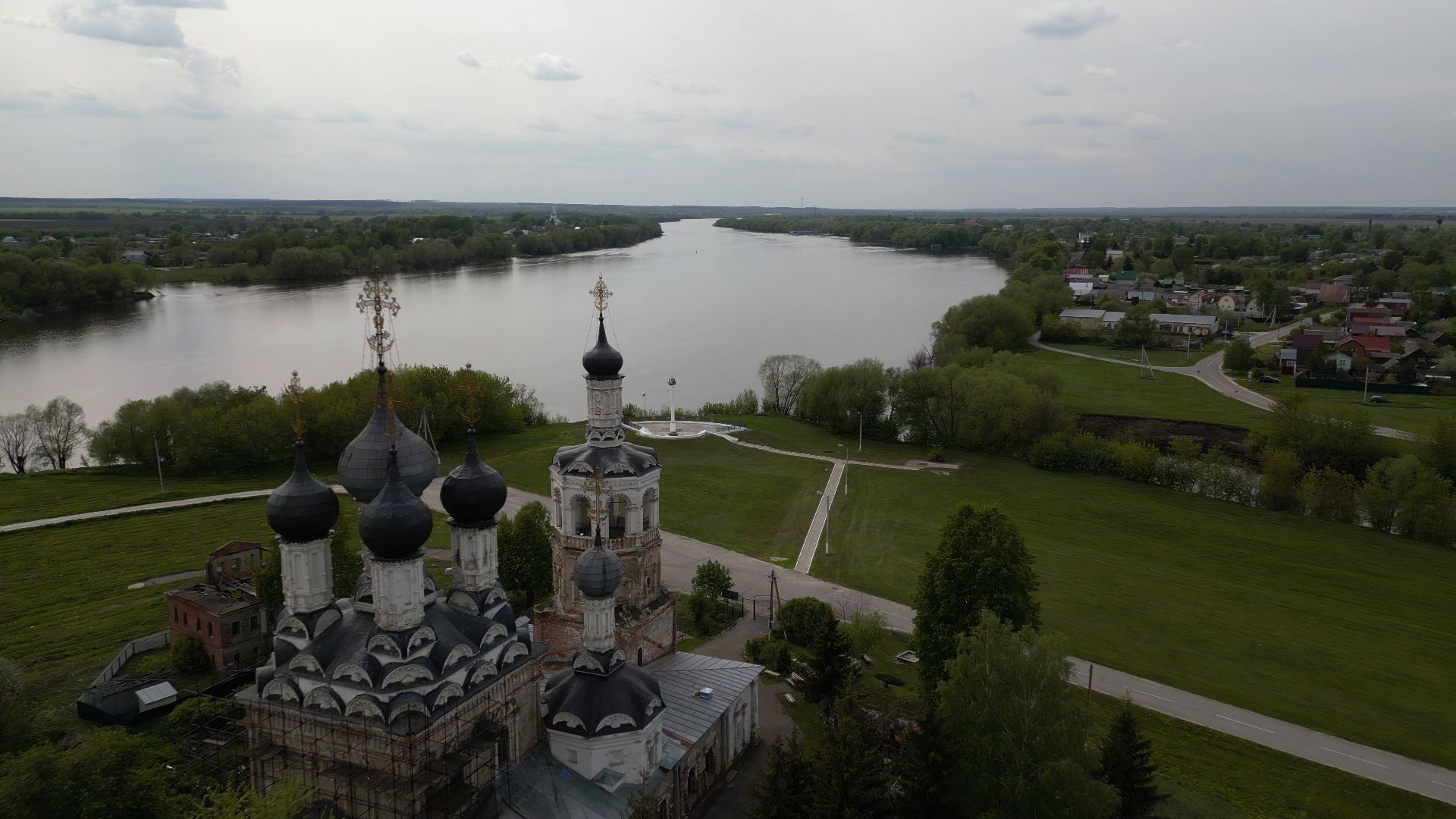 луховицы, дединово, видео с коптера, история,