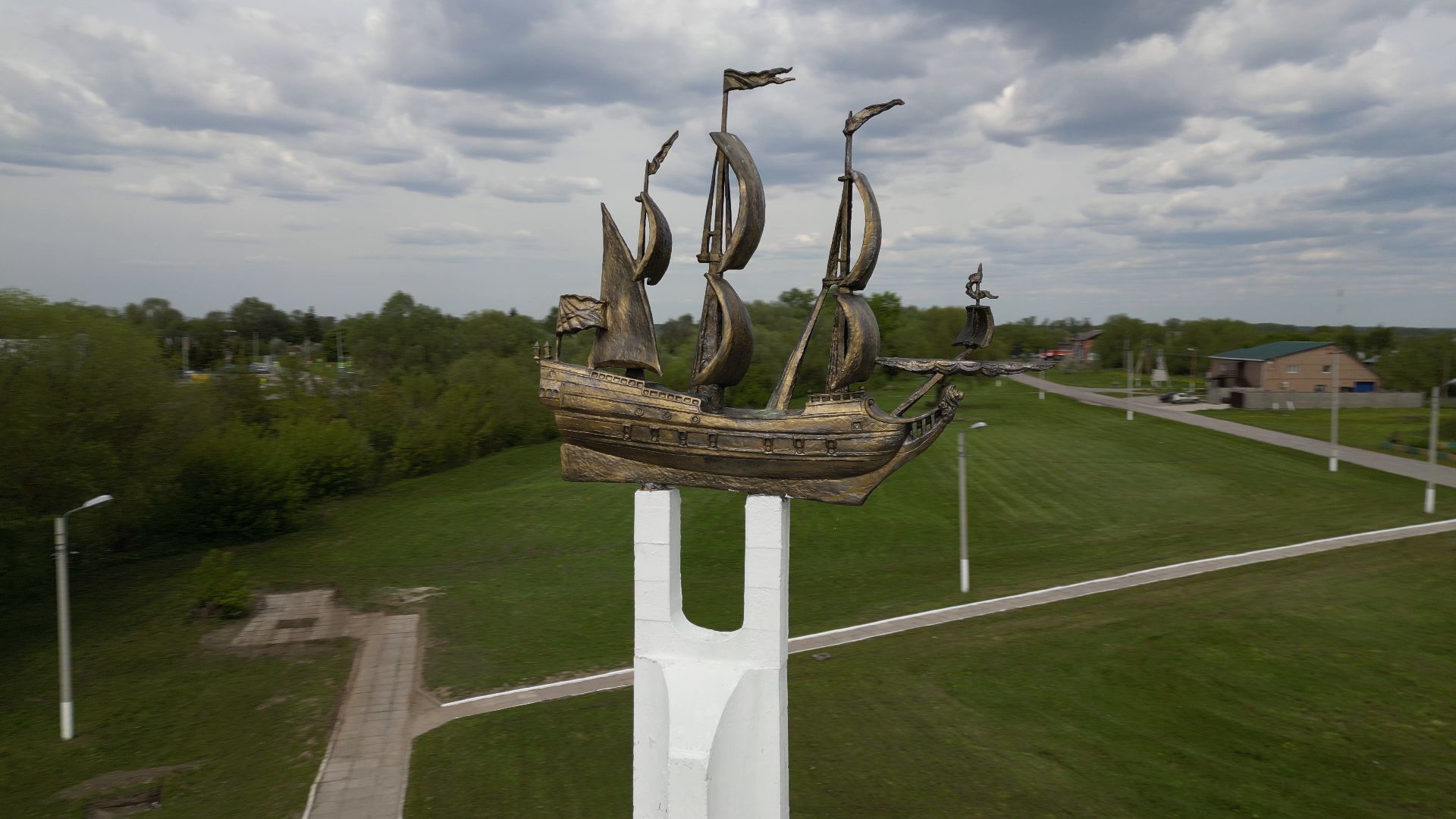 луховицы, дединово, видео с коптера, история,