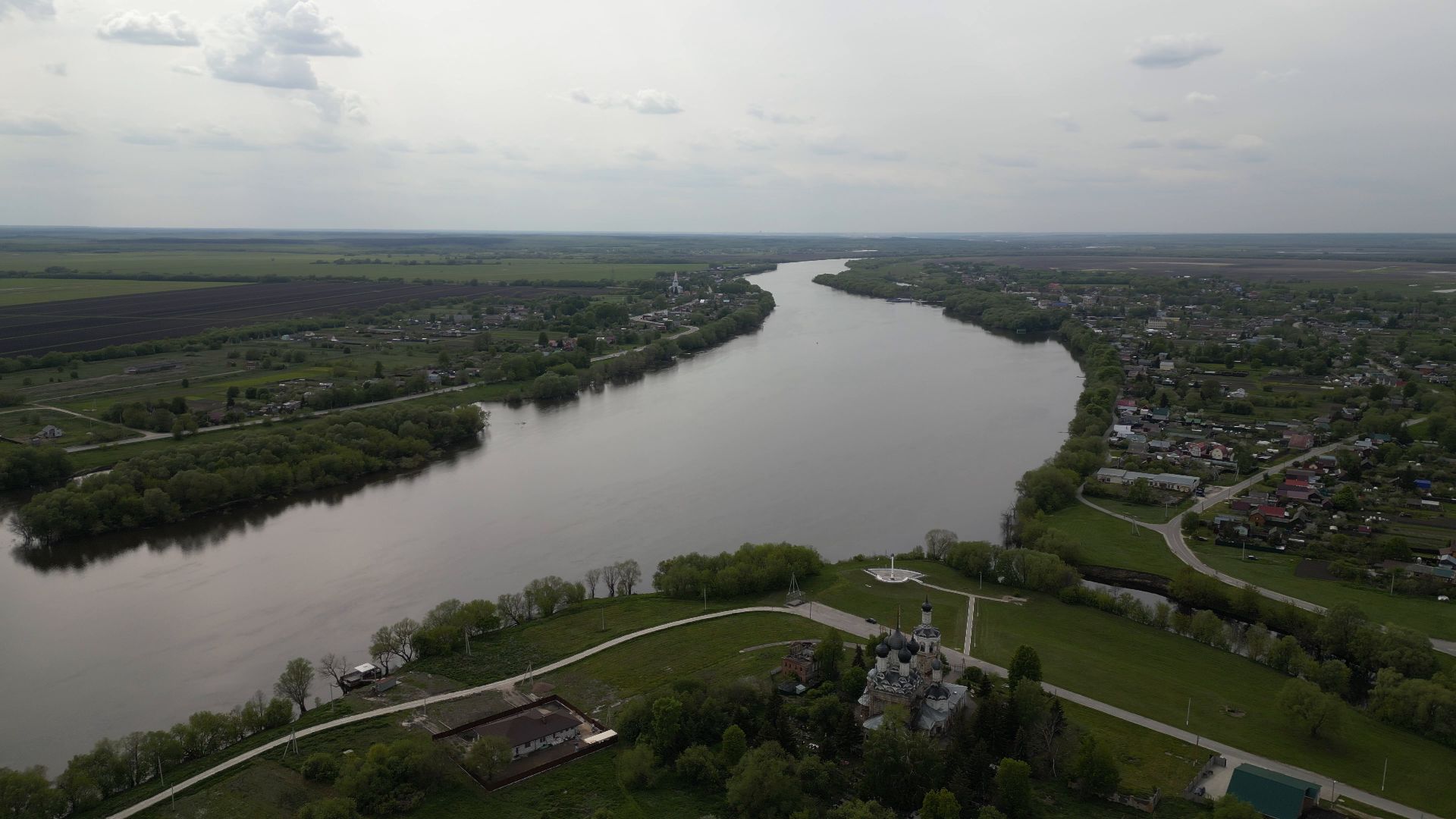 луховицы, дединово, видео с коптера, история,