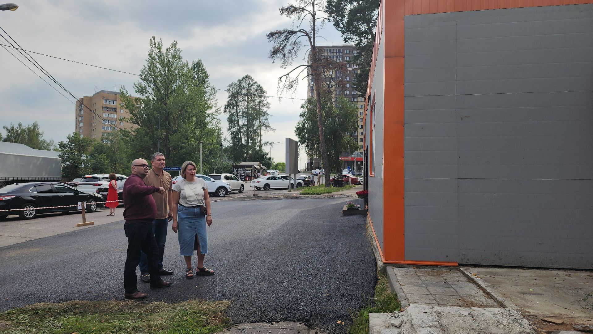 объекты торговли, благоустройство, Лосино-Петровский,