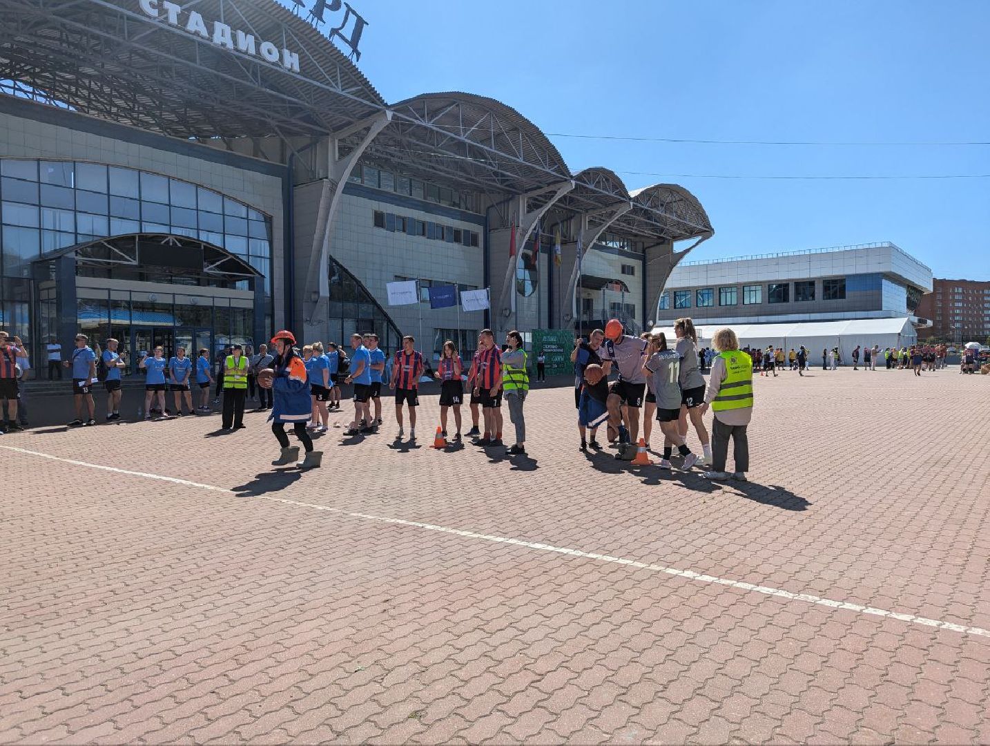 Мособлэнерго, Спортивные сборы, стадион Авангард, Домодедово,