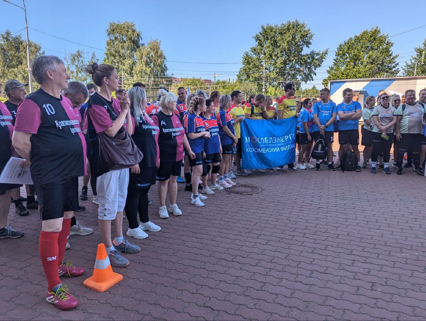 Мособлэнерго, Спортивные сборы, стадион Авангард, Домодедово,