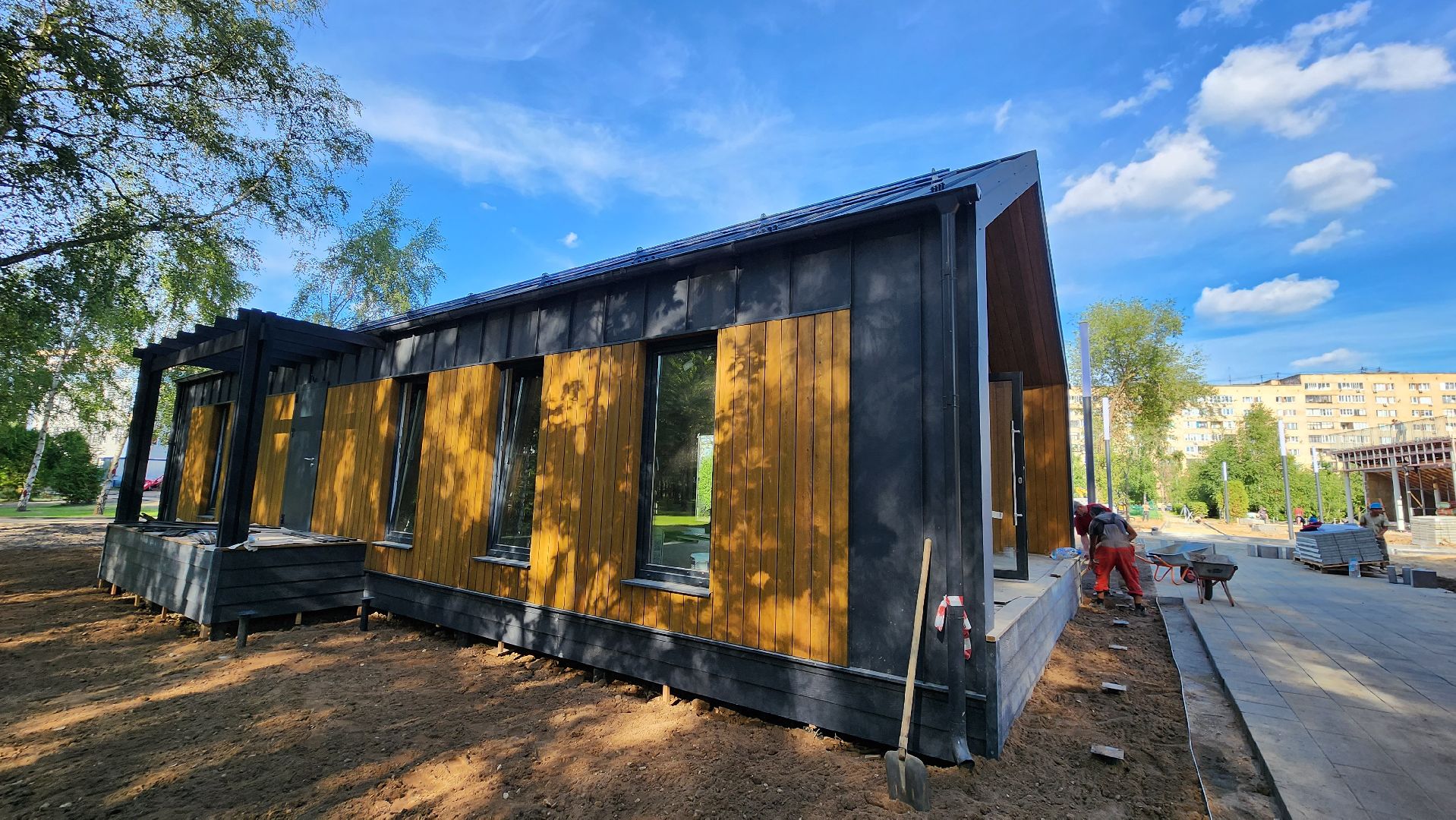 Парк, Благоустройство, Лобня,