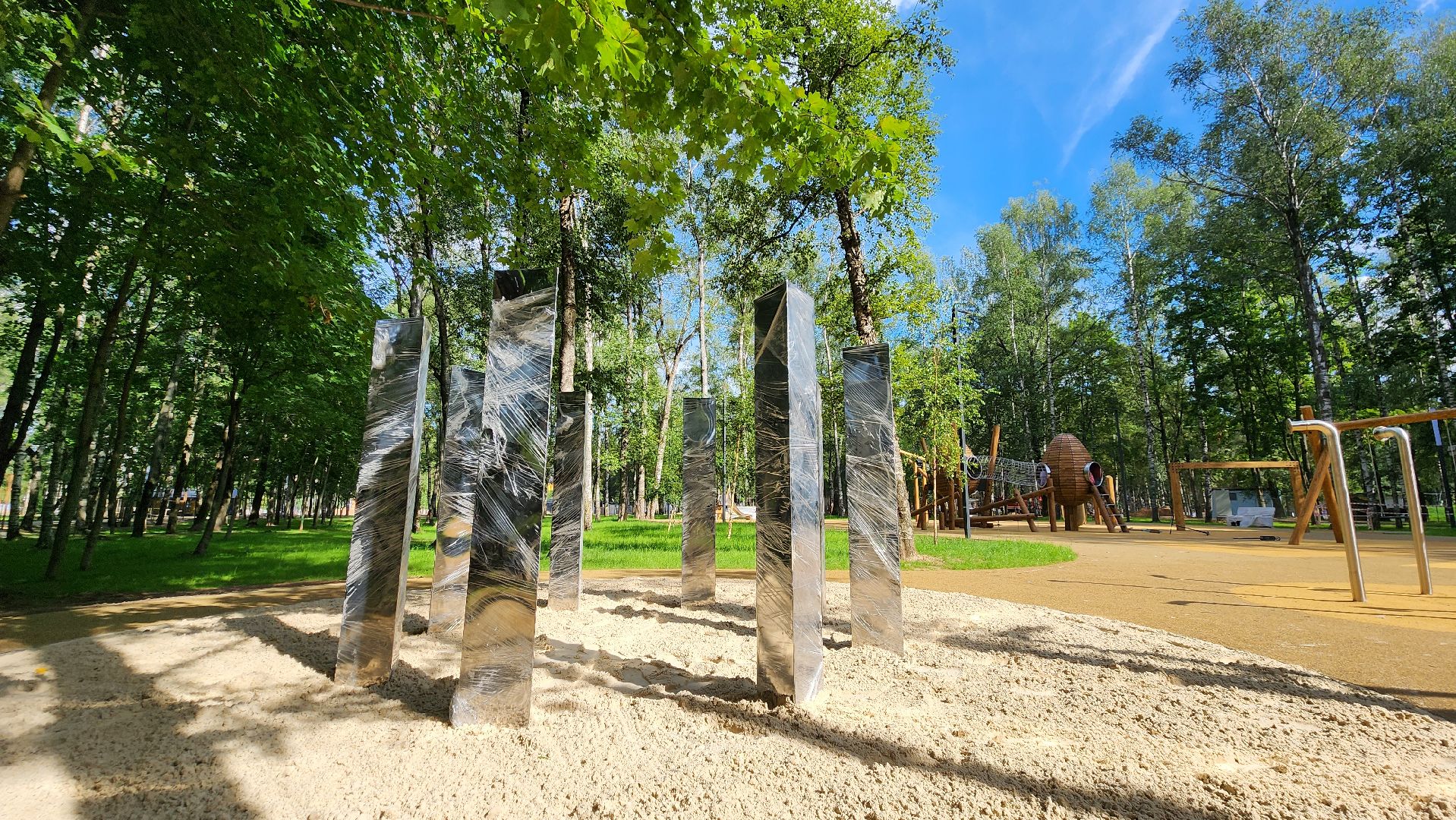 Парк, Благоустройство, Лобня,