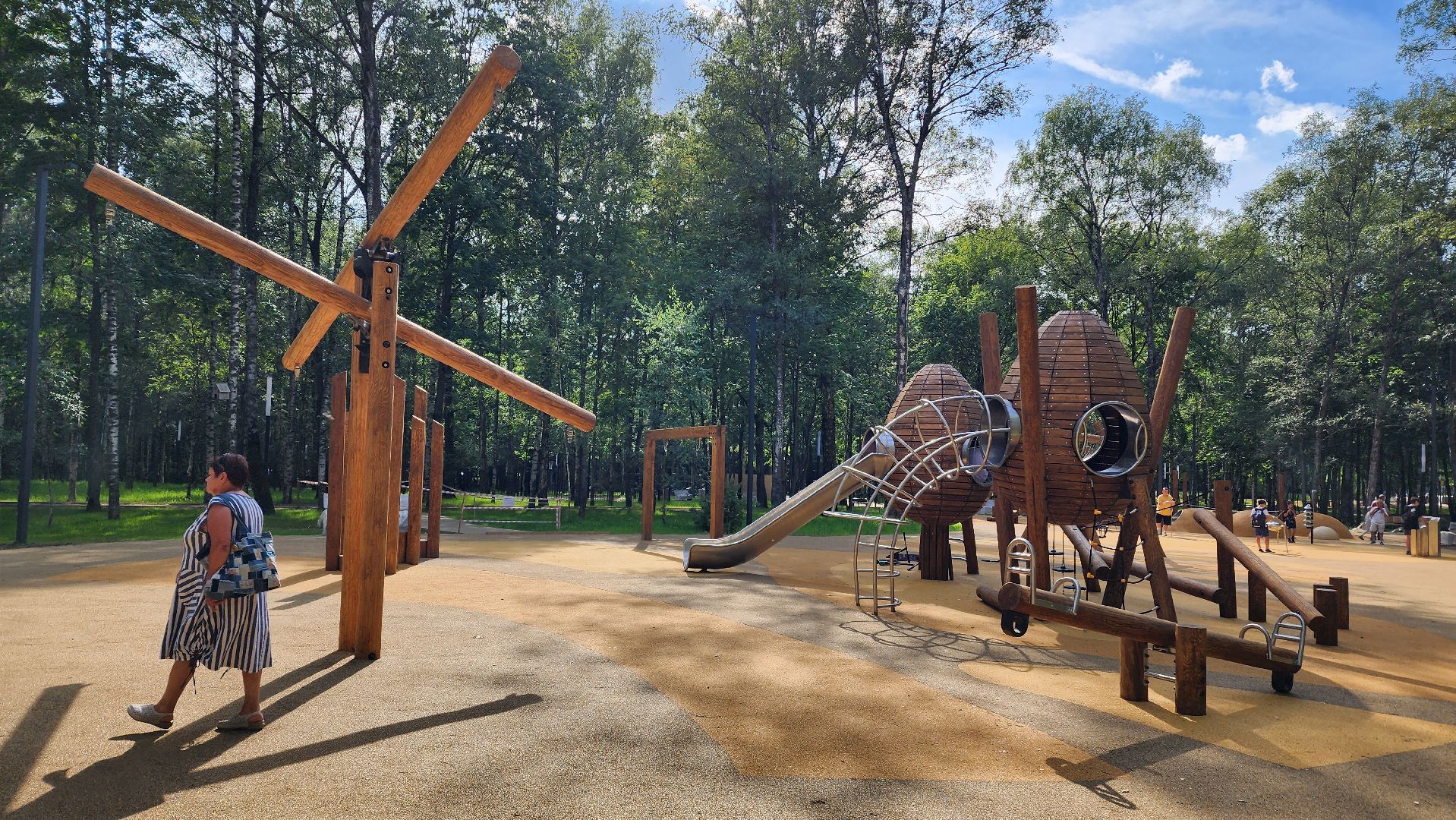 Парк, Благоустройство, Лобня,