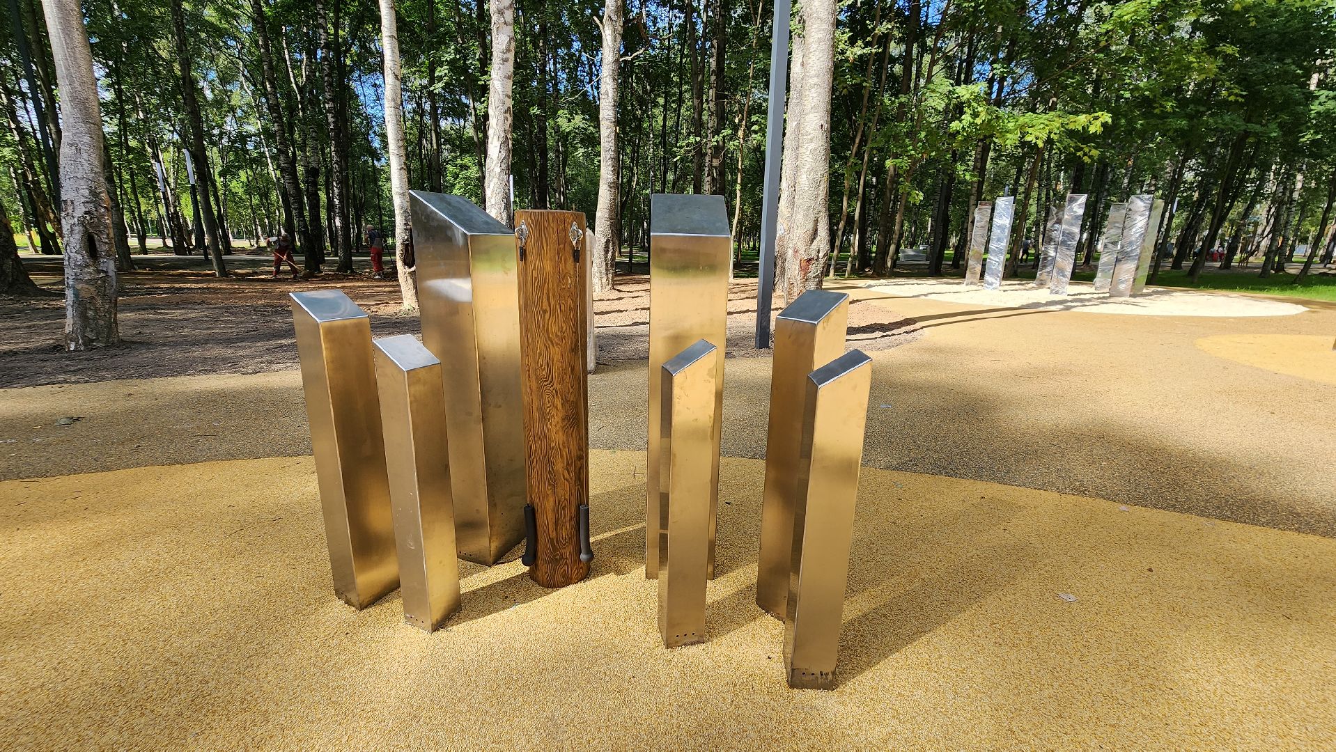 Парк, Благоустройство, Лобня,