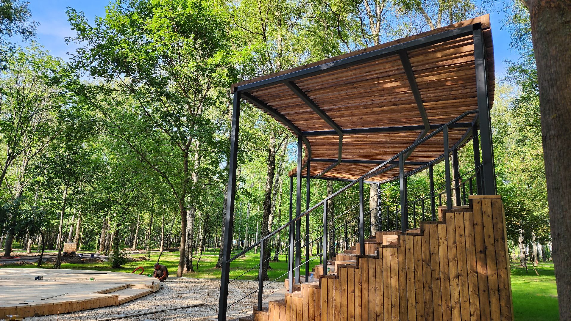 Парк, Благоустройство, Лобня,