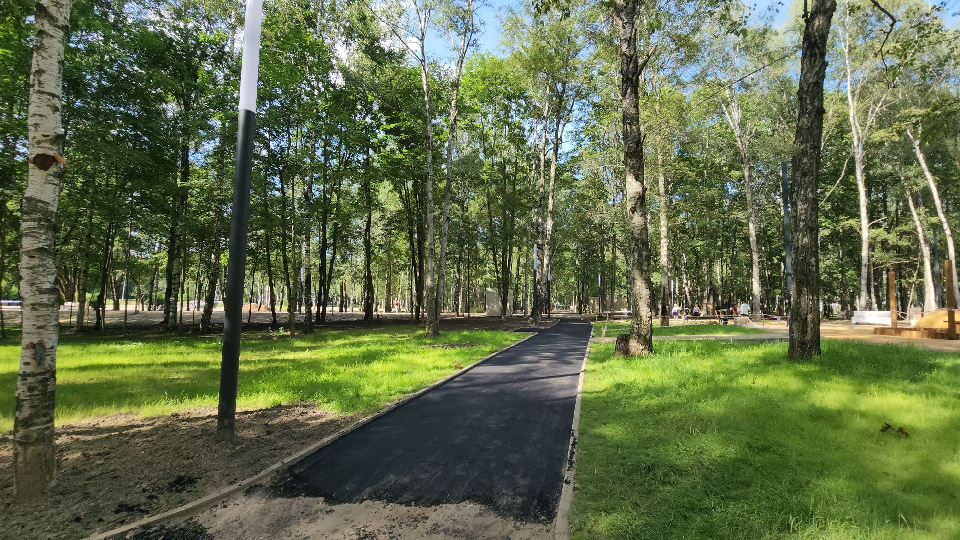 Парк, Благоустройство, Лобня,