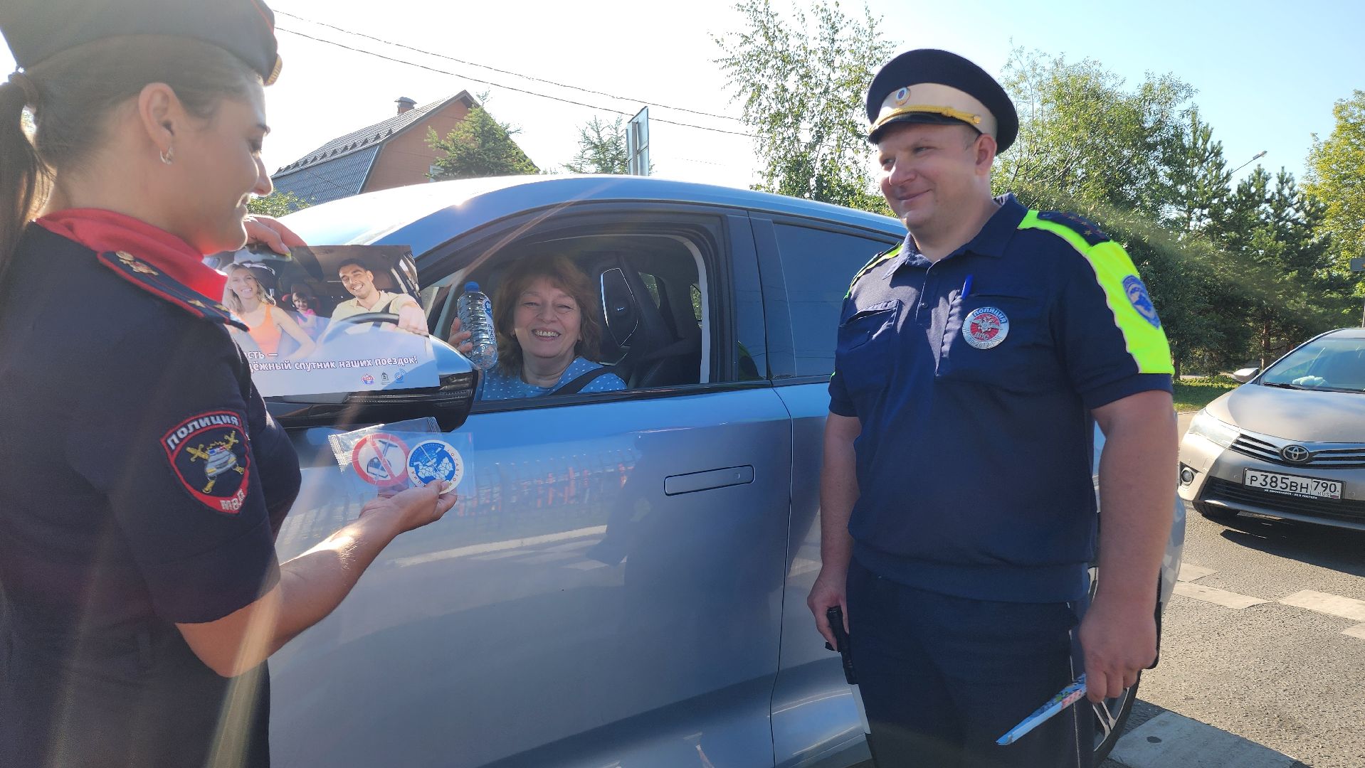 УМВД России, Госавтоинспекция, Профилактический рейд, Домодедово, Подмосковье,