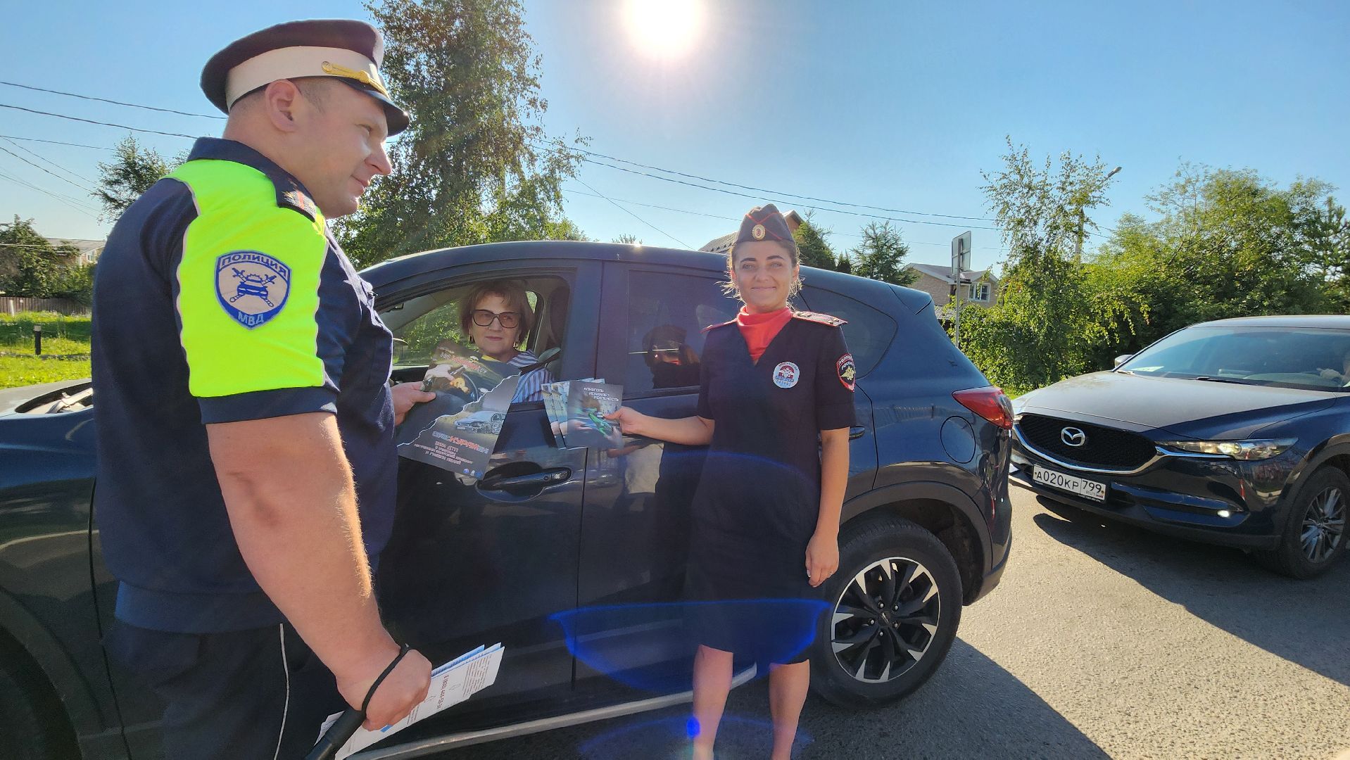 УМВД России, Госавтоинспекция, Профилактический рейд, Домодедово, Подмосковье,