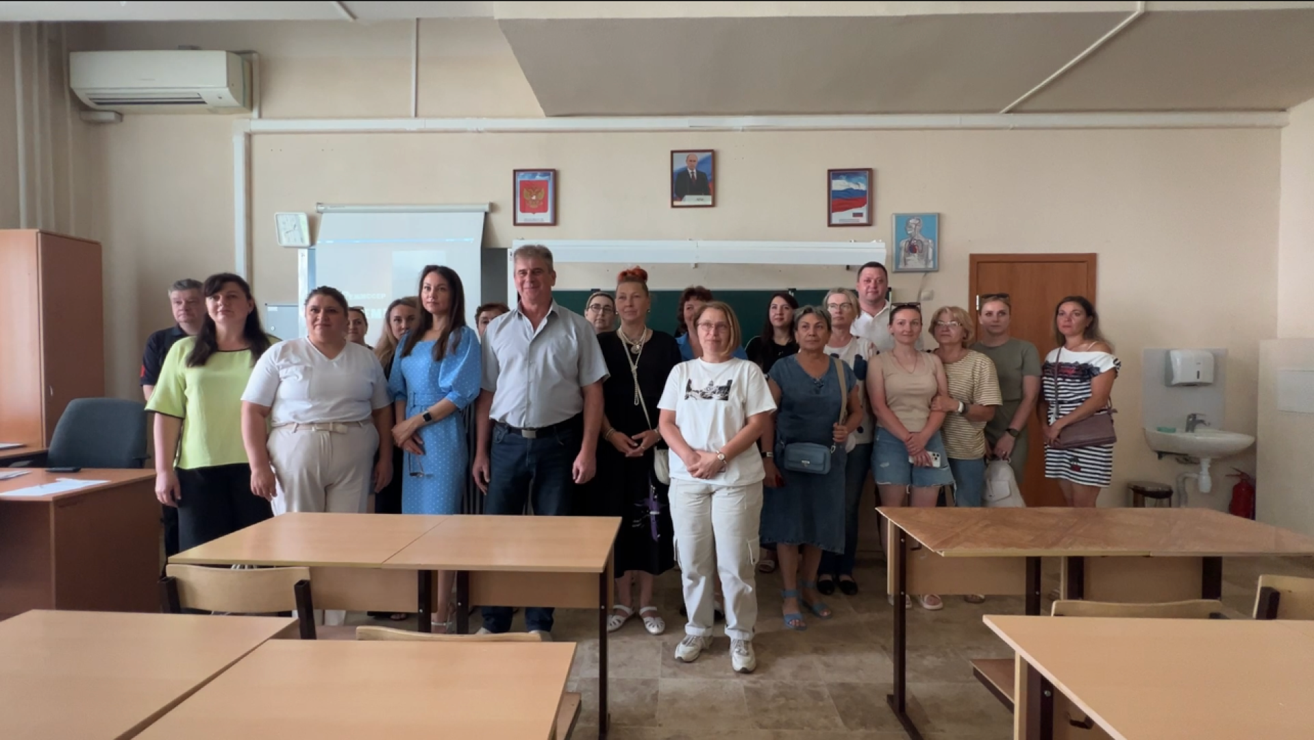 химки, образование, школа, открытый урок, вов,