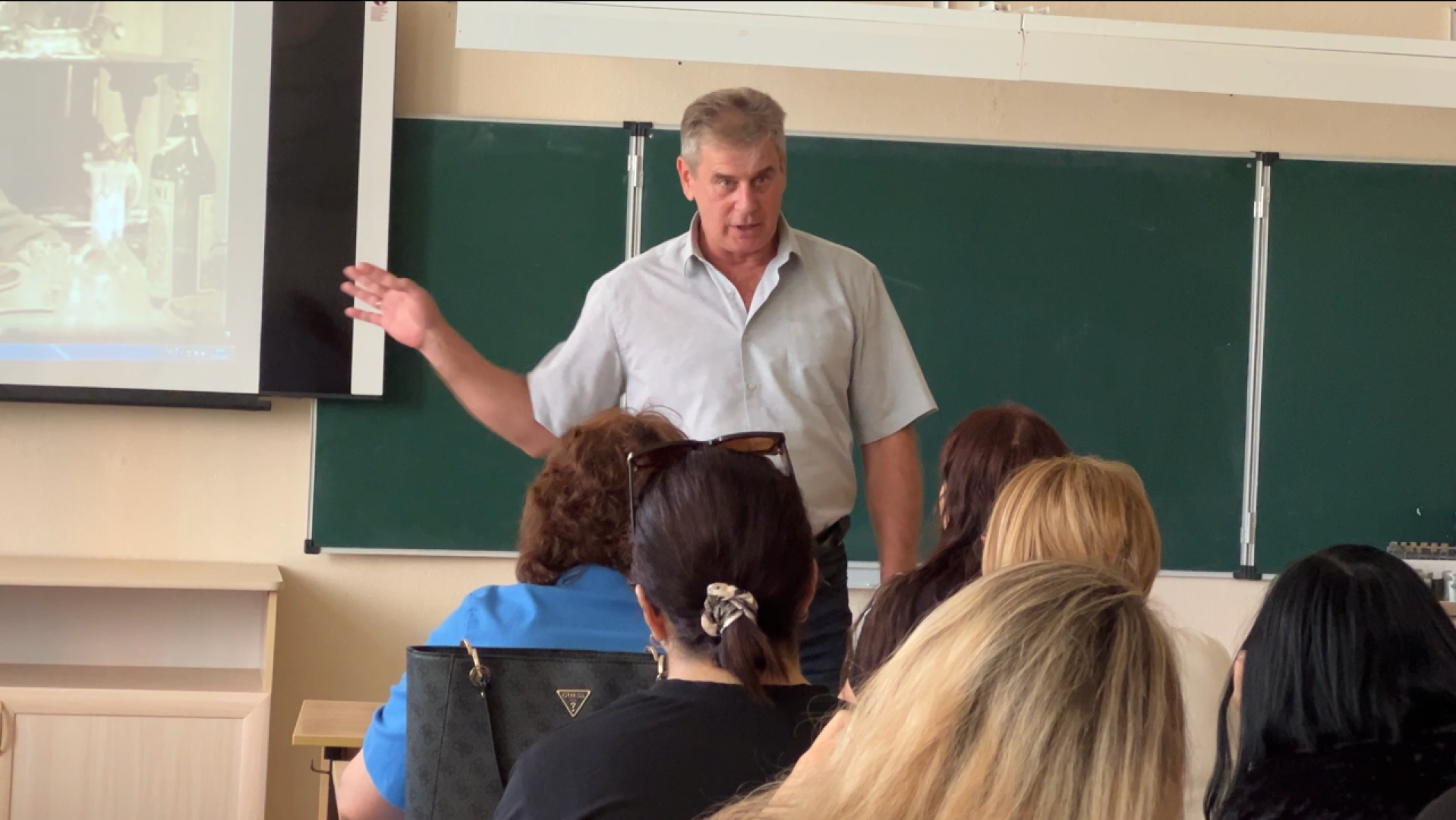 химки, образование, школа, открытый урок, вов,