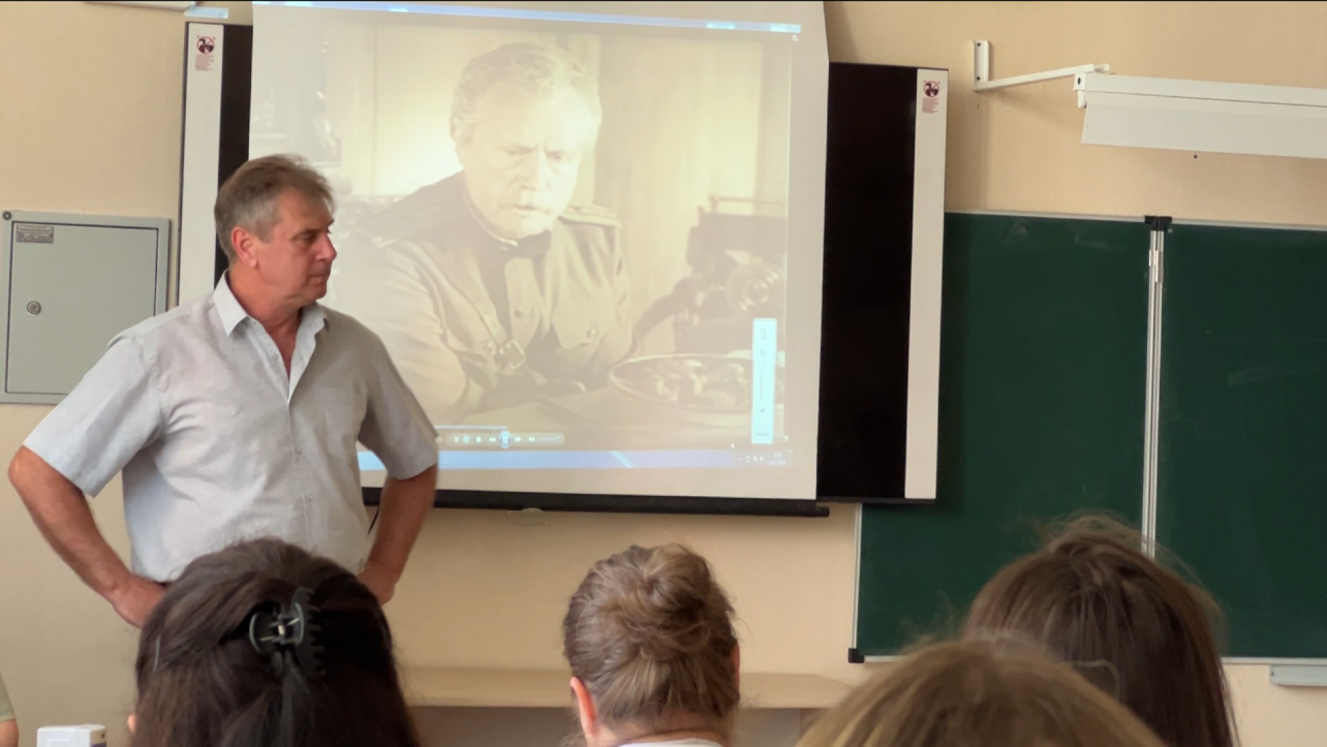 химки, образование, школа, открытый урок, вов,