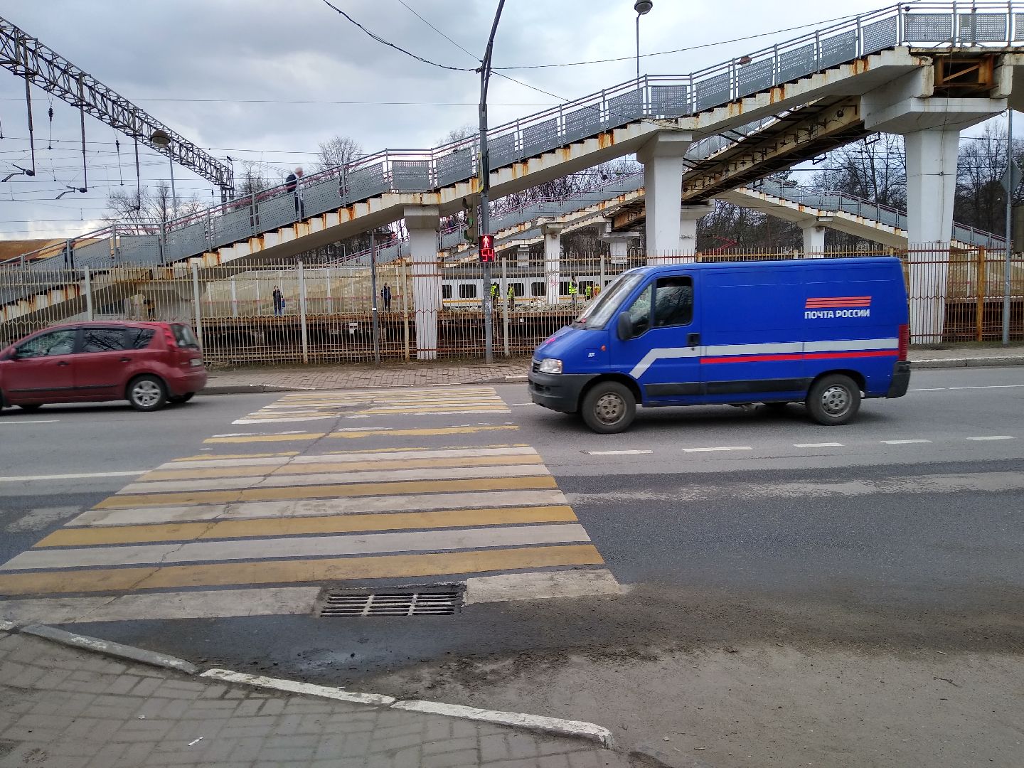 Раменское, дороги, светофор