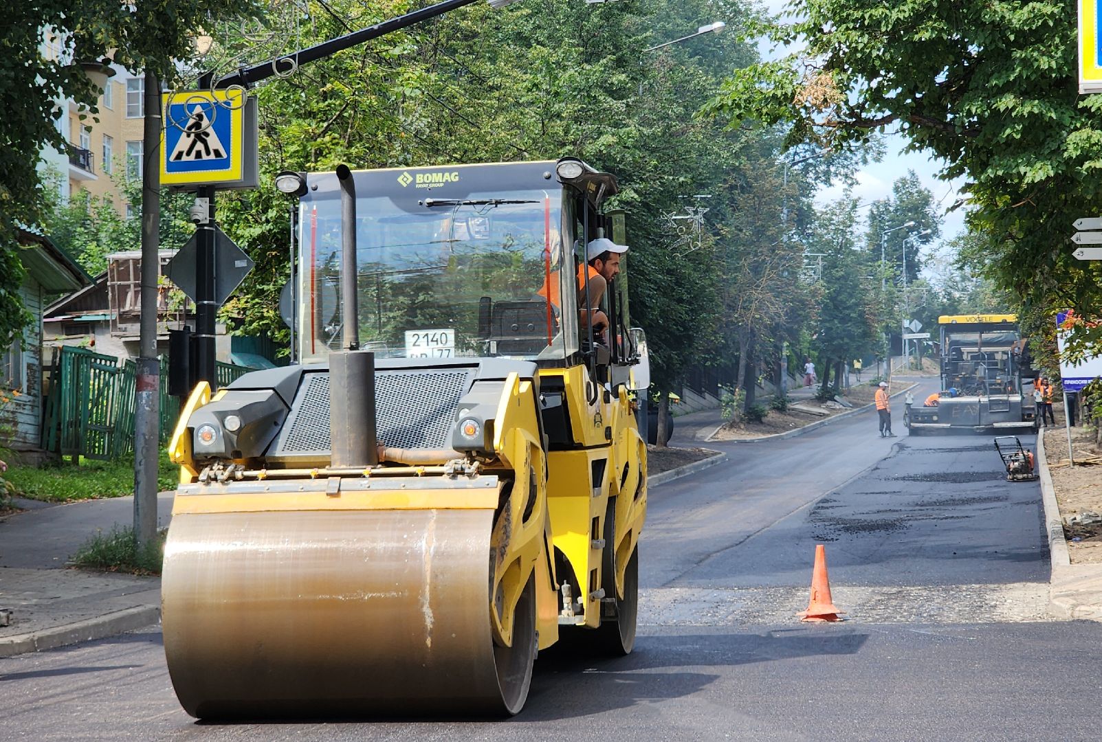 Звенигород, Дороги, Капитальный ремонт,