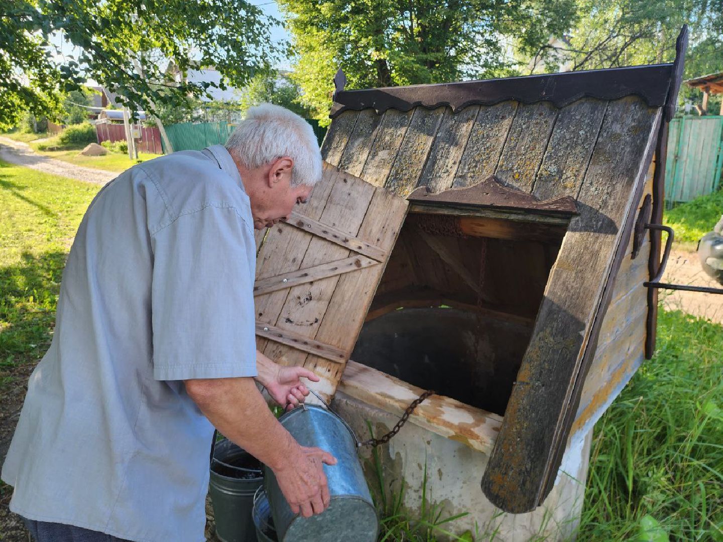 можайск, можайский городской округ, подмосковье, питьевой колодец, вода, просьбы жителей, власть, выездная администрация,благоустройство,