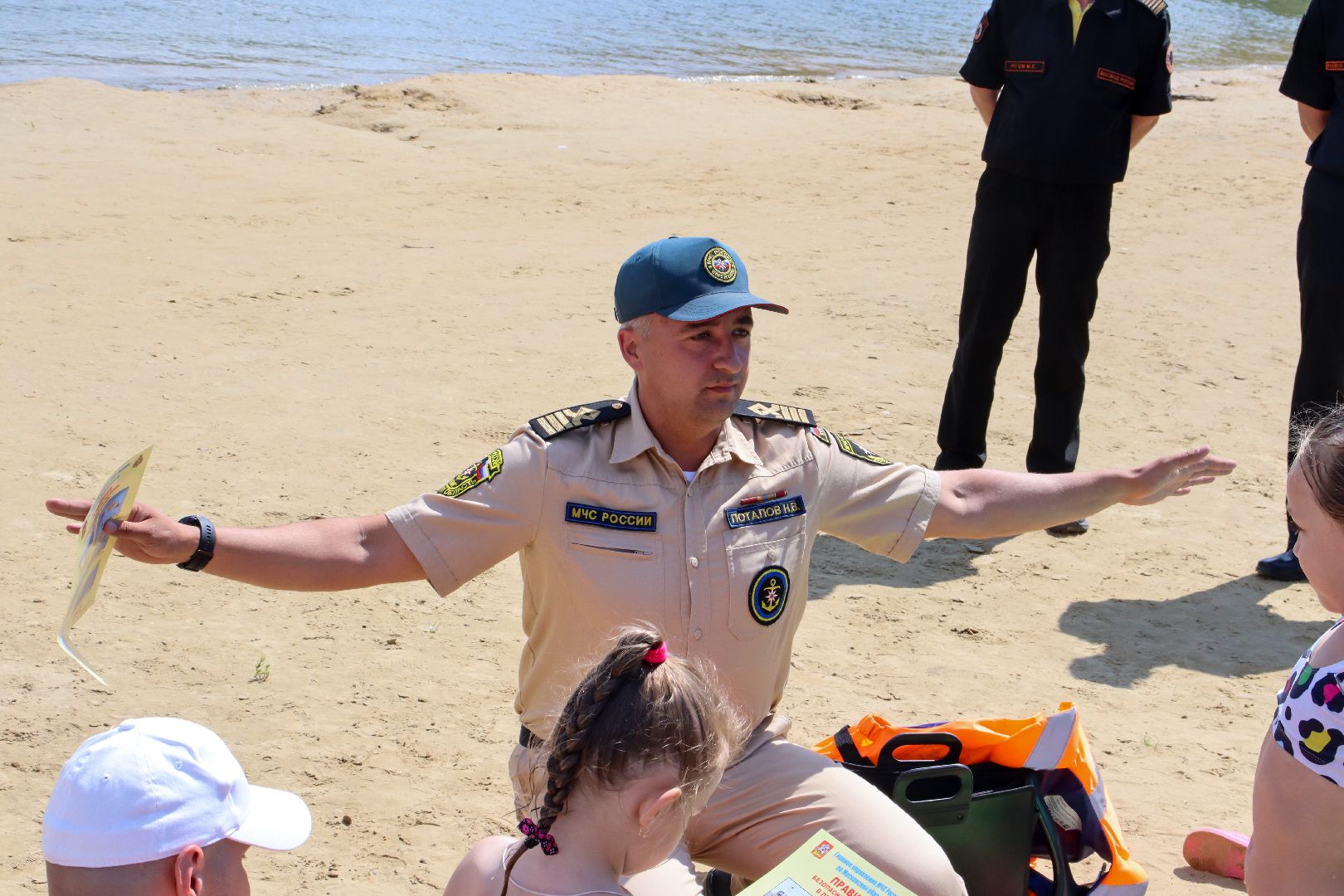 ГИМС ГУ МЧС, дзержинский карьер, Владимир Рогов, ВОСВОД, Никита Потапов, Владимир Жумин, безопасность, дети,
