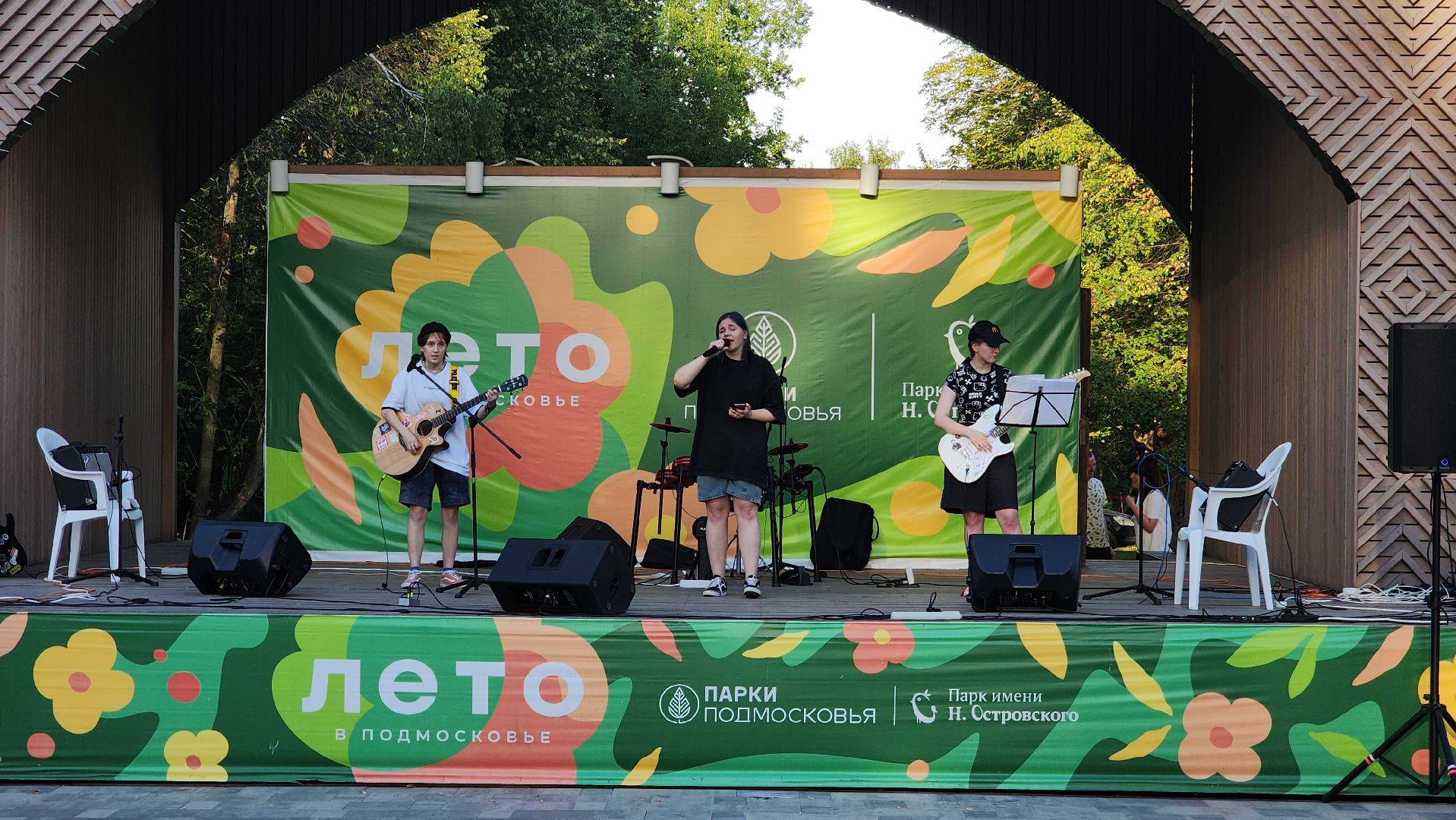 ступино, лето в подмосковье, уличные музыканты,