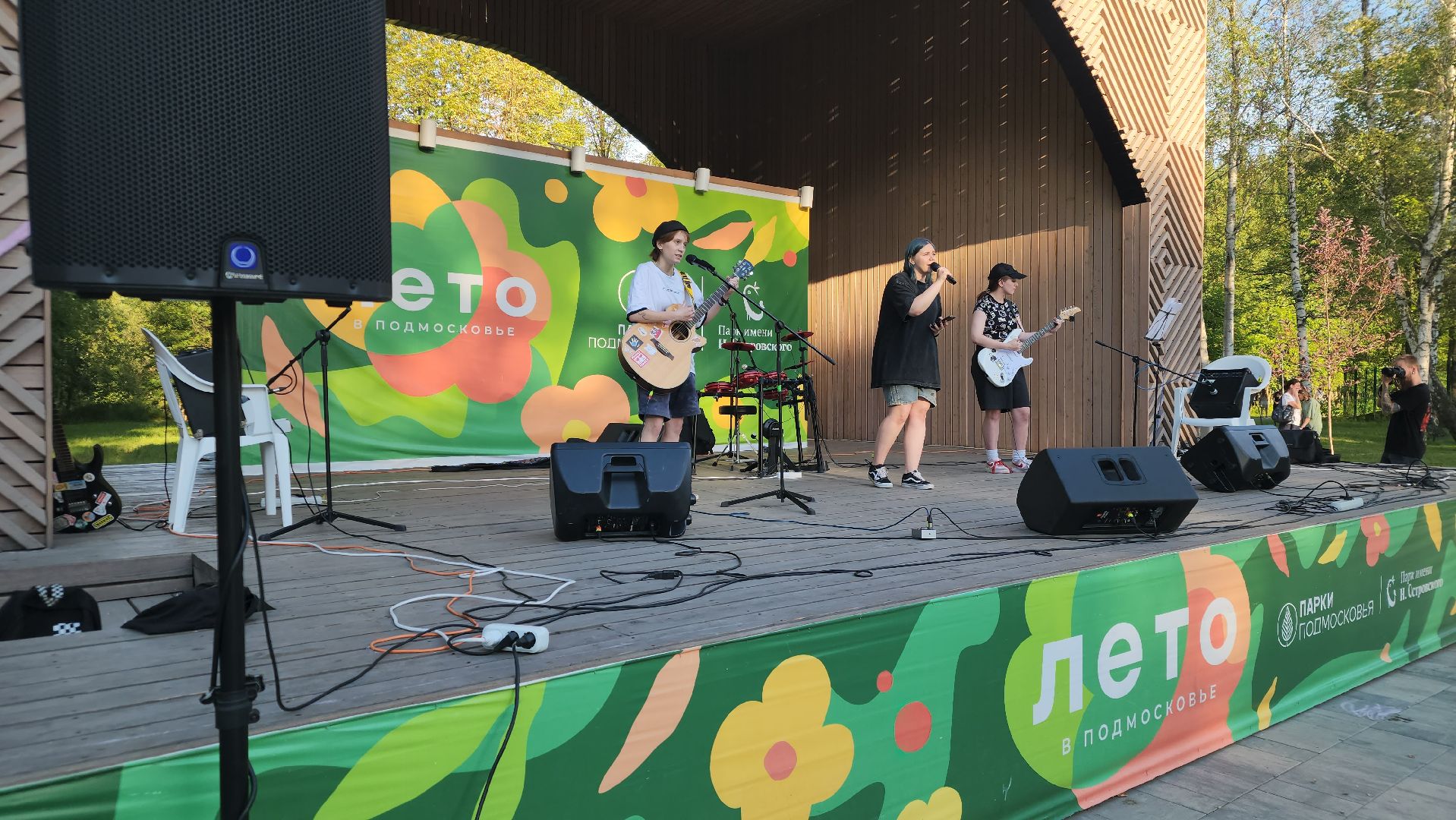 ступино, лето в подмосковье, уличные музыканты,