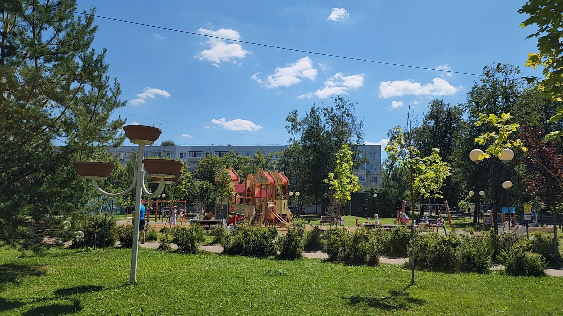 одинцово, детская площадка, модернизация, благоустройство,